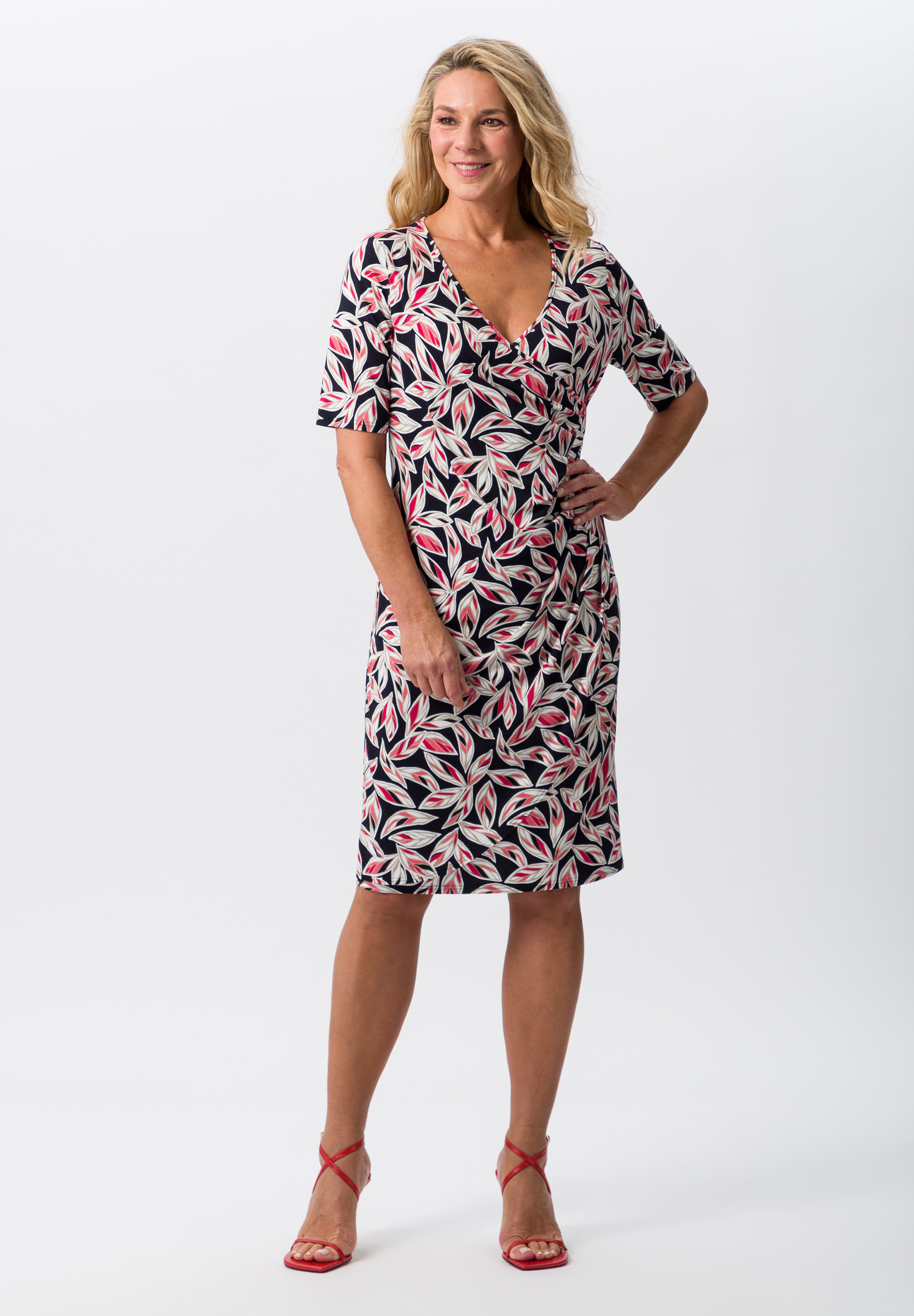 Kleid in Wickeloptik - Produktbild 2
