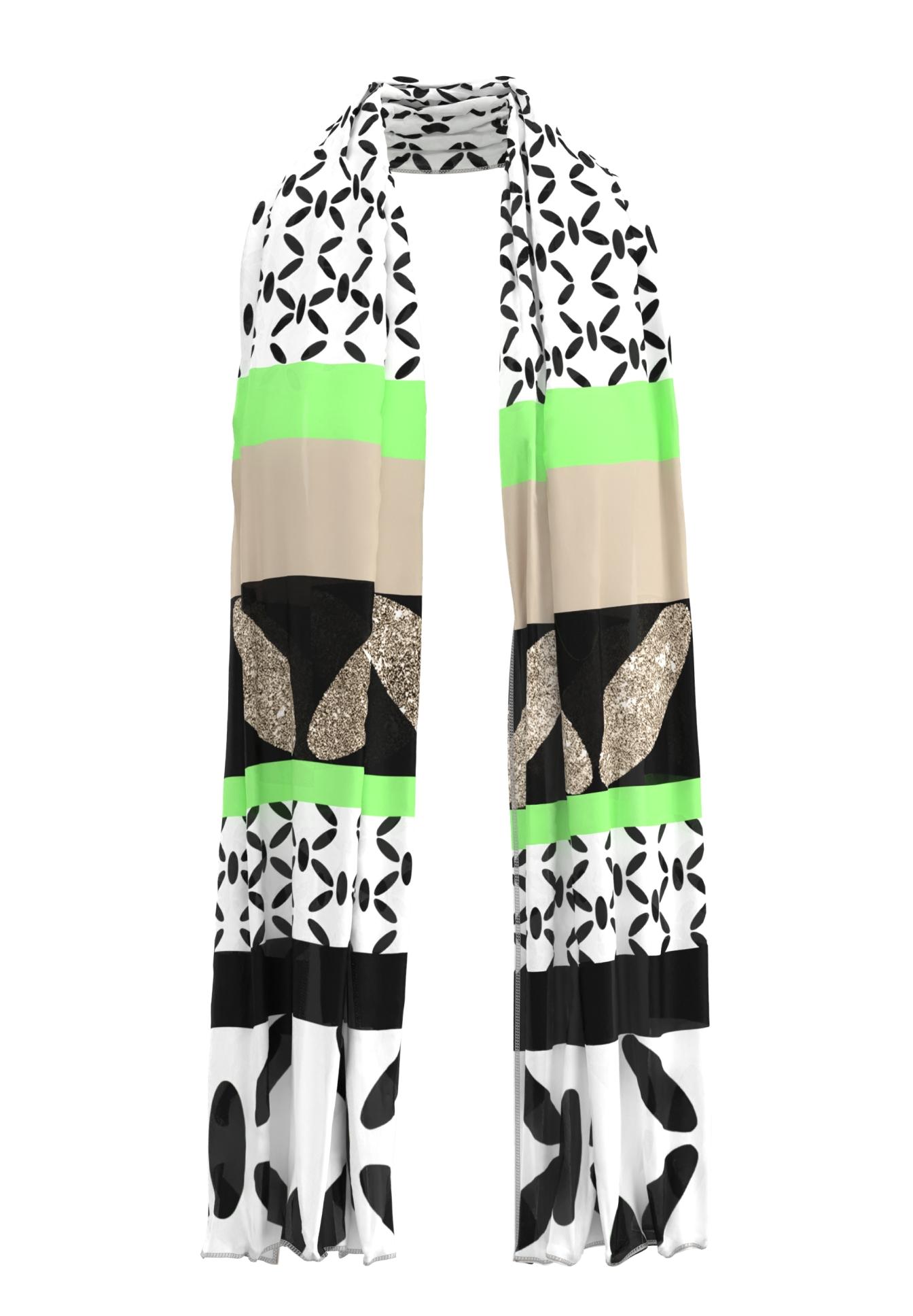 Schal mit markantem Design - Produktbild 2