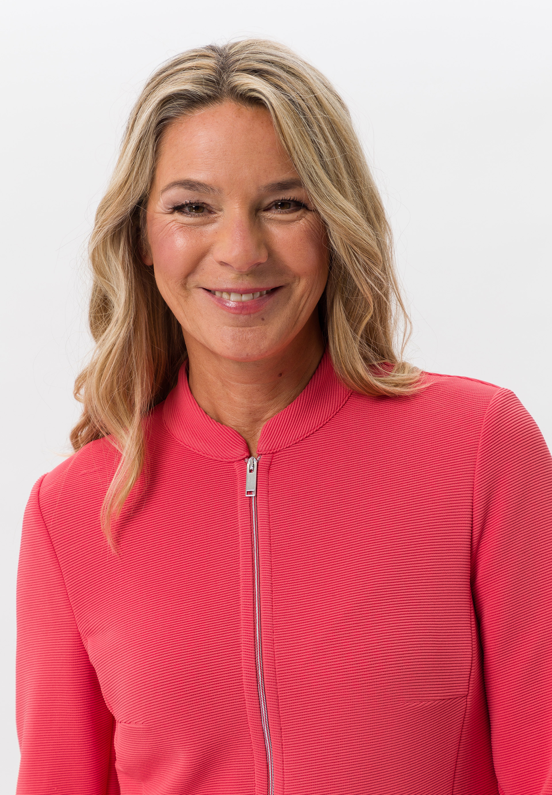 Blazerjacke aus Jersey-Rippe mit Zipp - Bild 4
