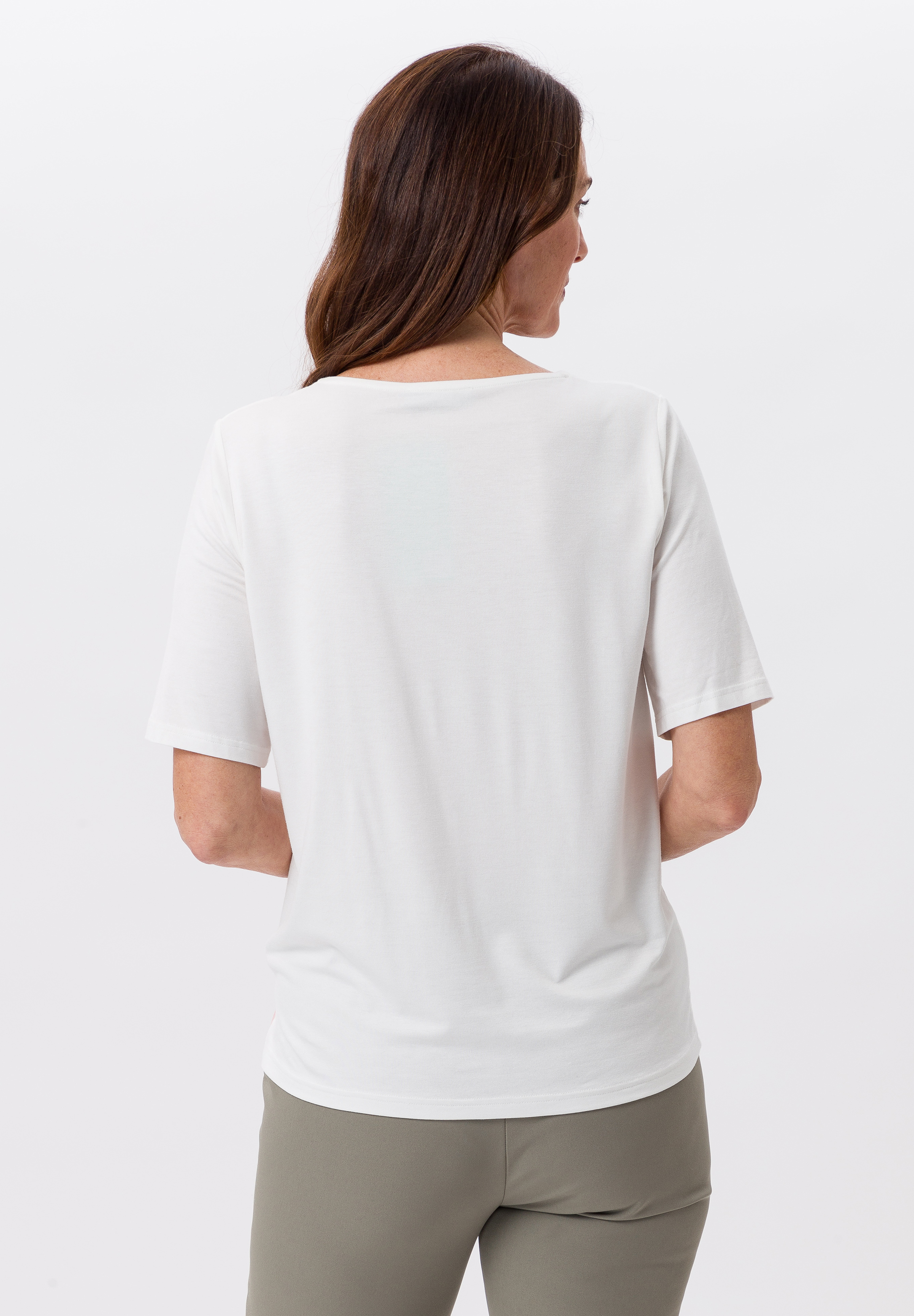 Shirt mit floralem Motivprint - Bild 2