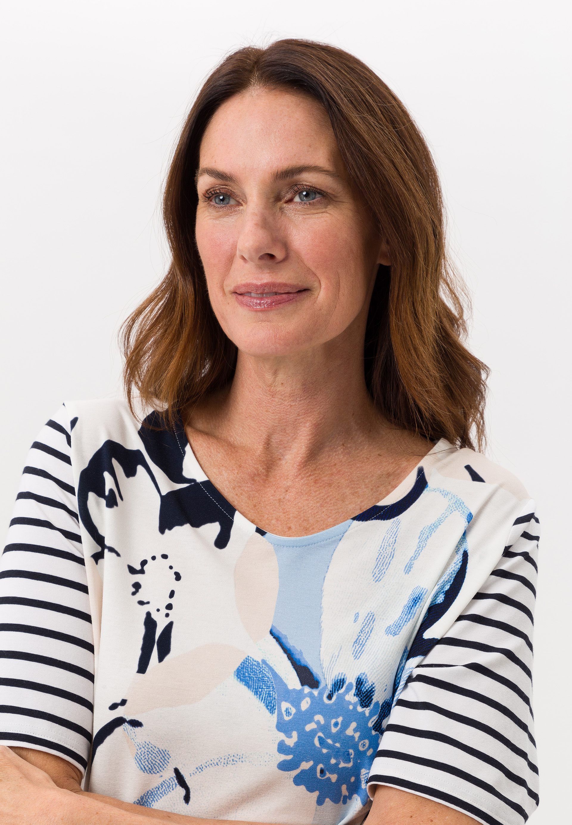 Shirt mit floralem Print - Bild 4