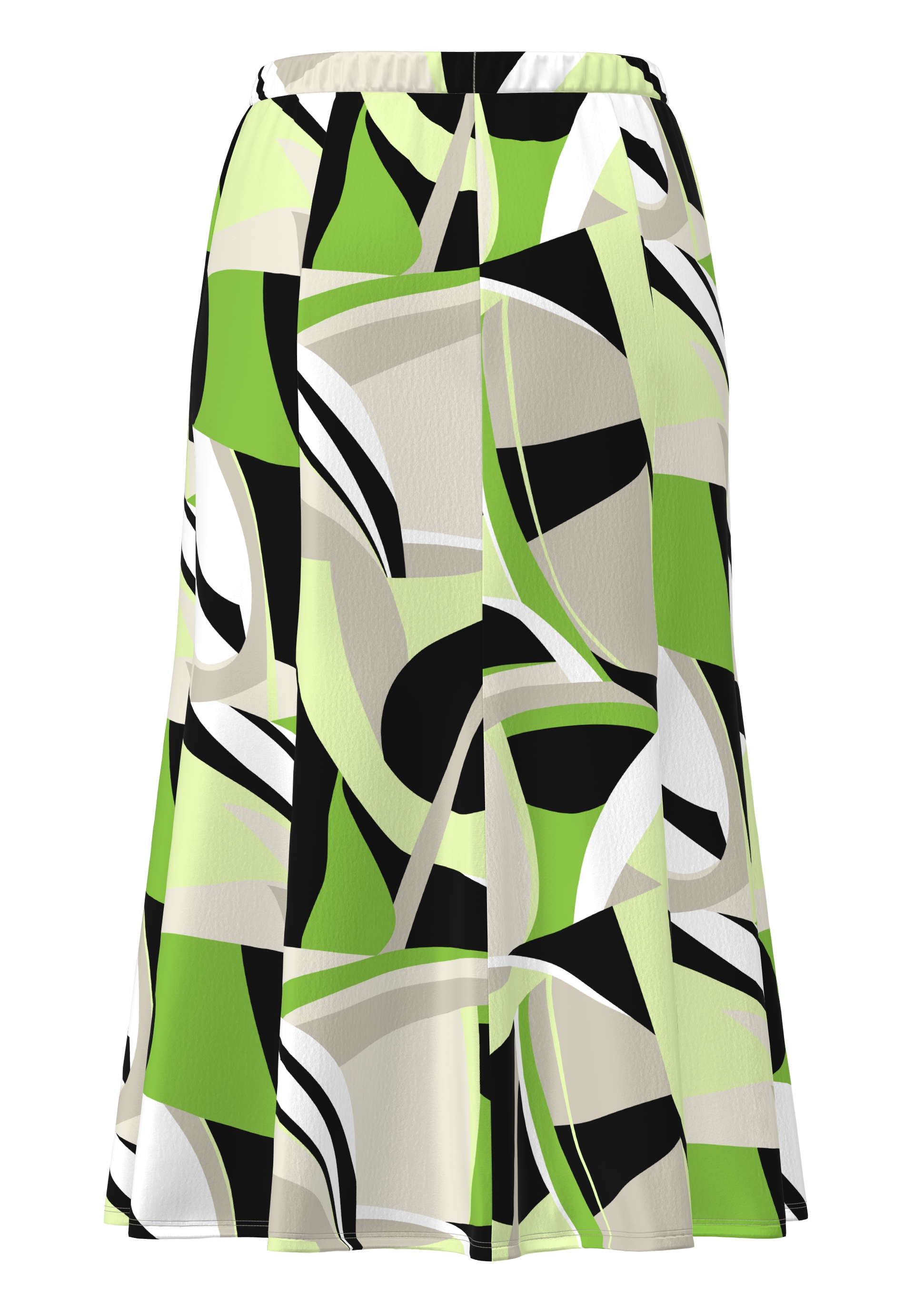 A-line skirt with dynamic pattern - Bild 2 A-line skirt with dynamic pattern - Bild 2