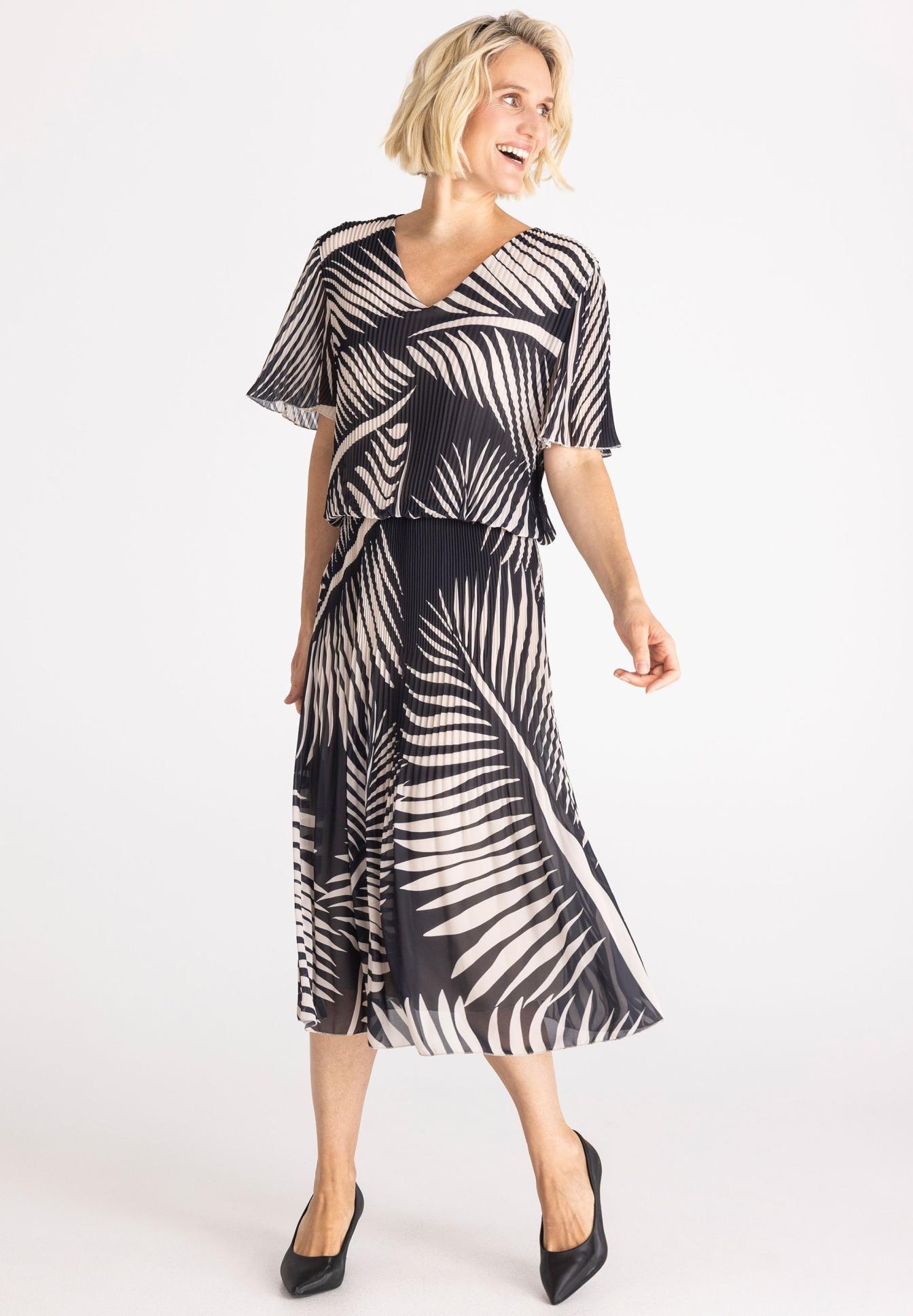 Kleid mit Plissee-Struktur - Produktbild 2