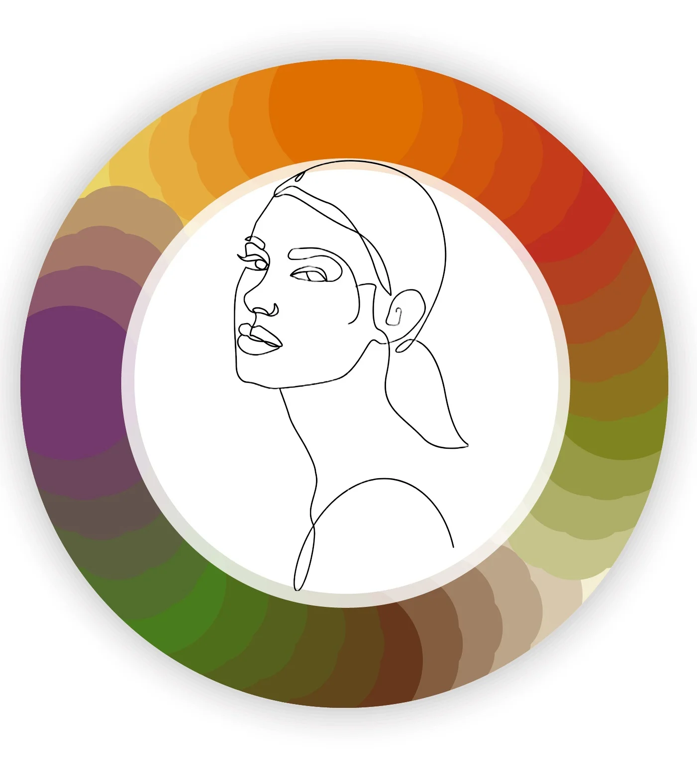 Farbpalette Bild einer Farbpalette