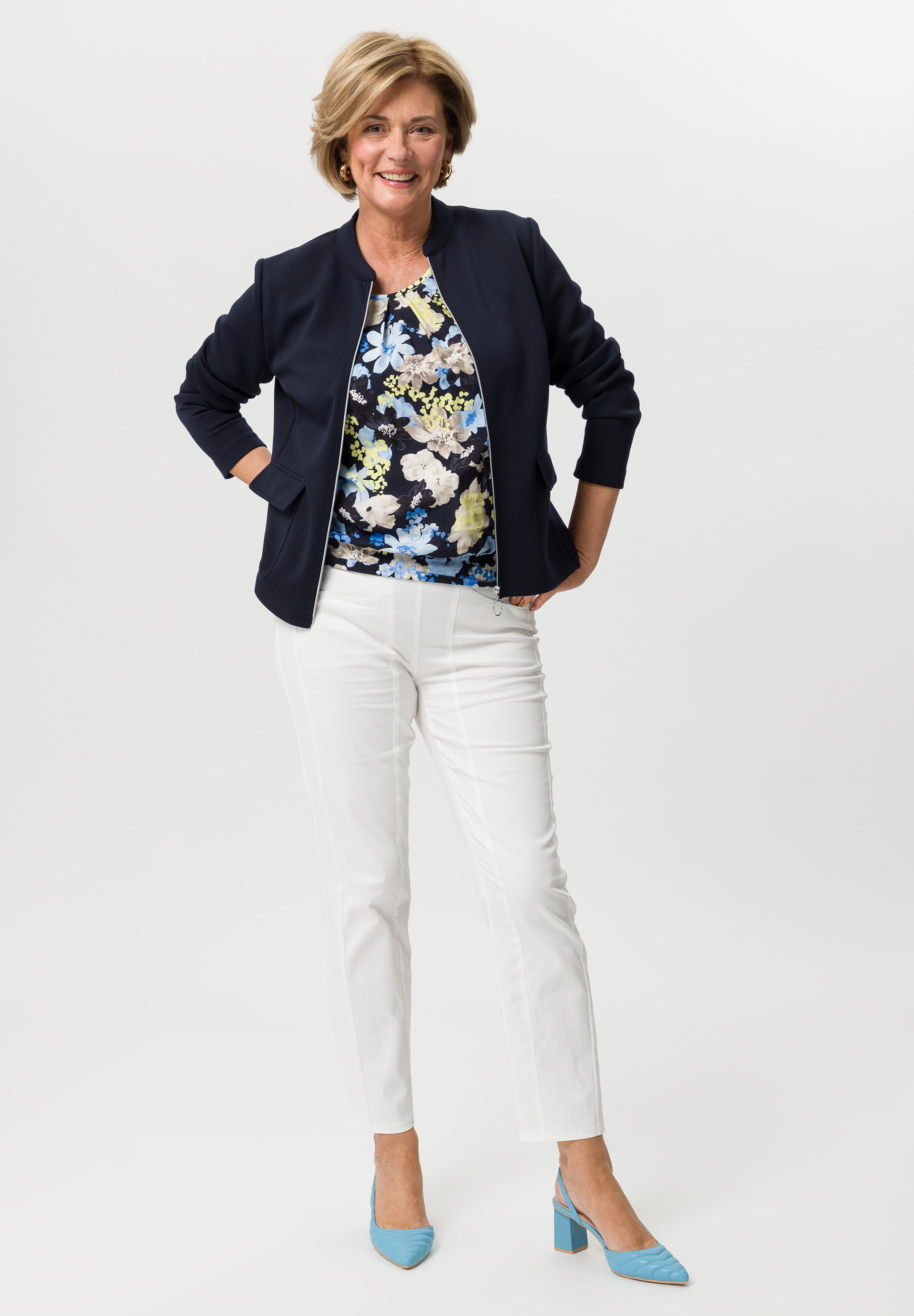 Leichtjacke mit femininem Stehkragen - Bild 3