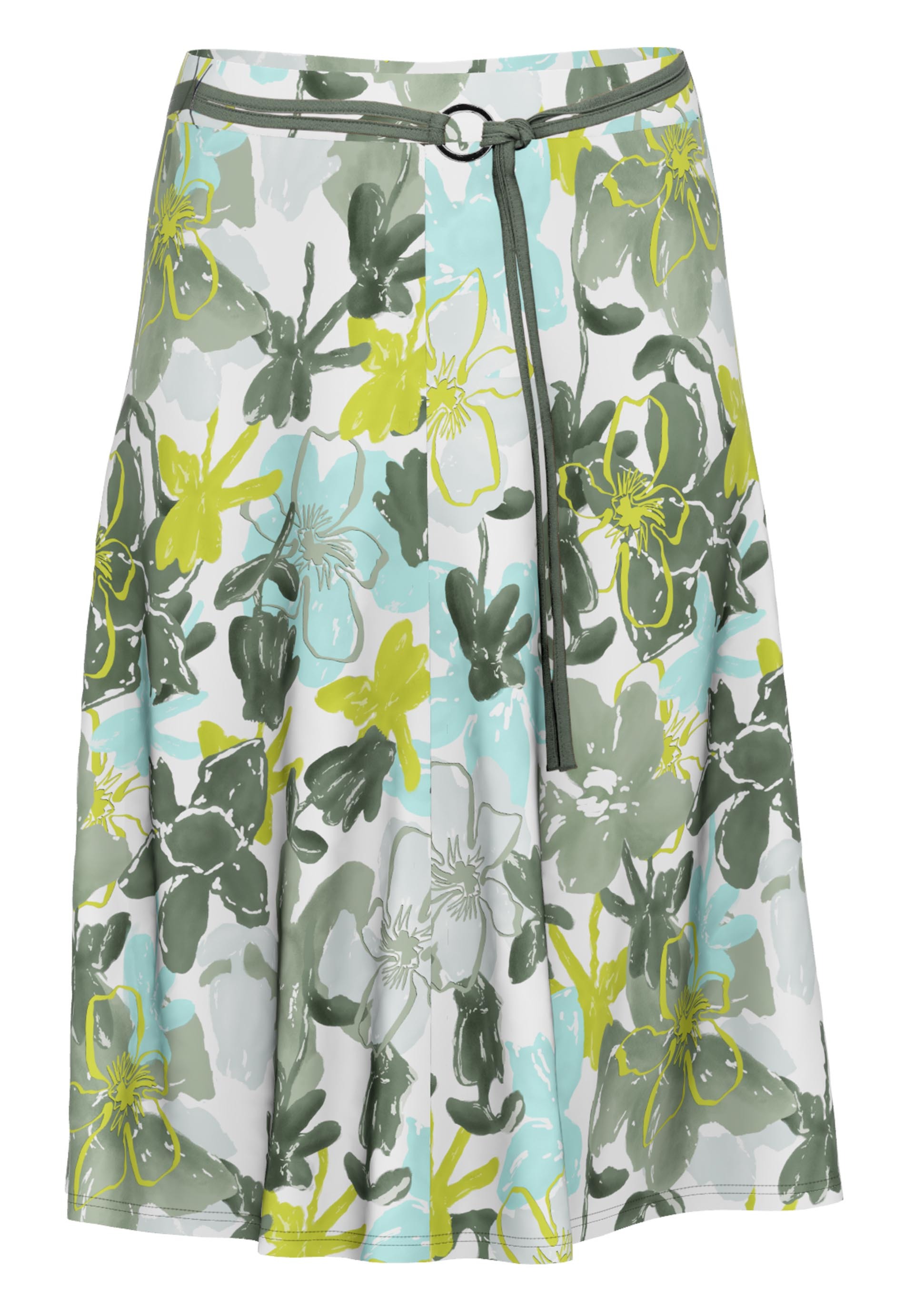 Jerseyrock mit Blumenprint - Produktbild 1