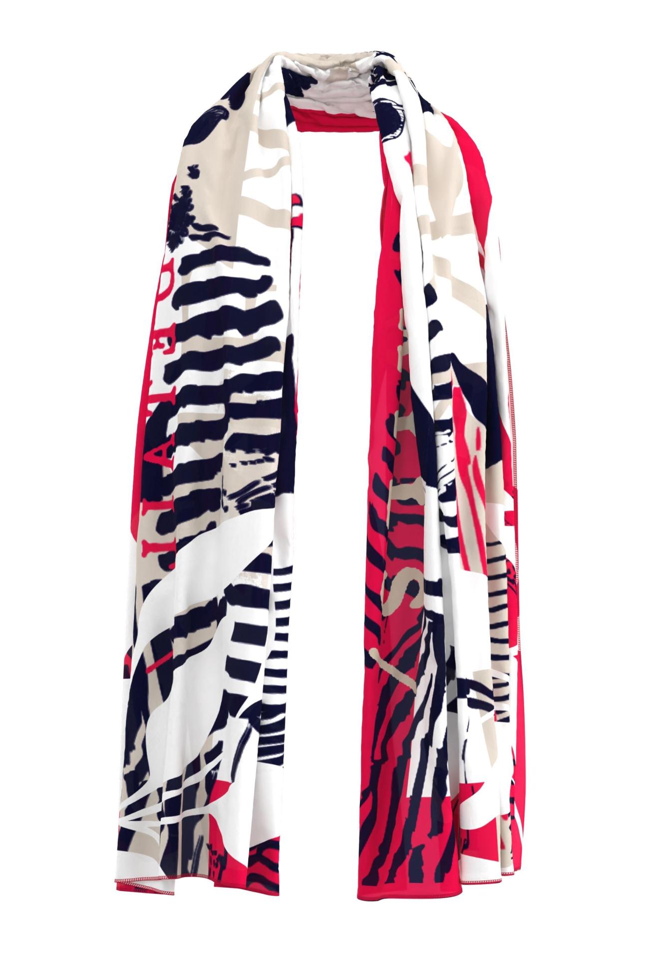 Schal mit Motiv Print - Produktbild 2