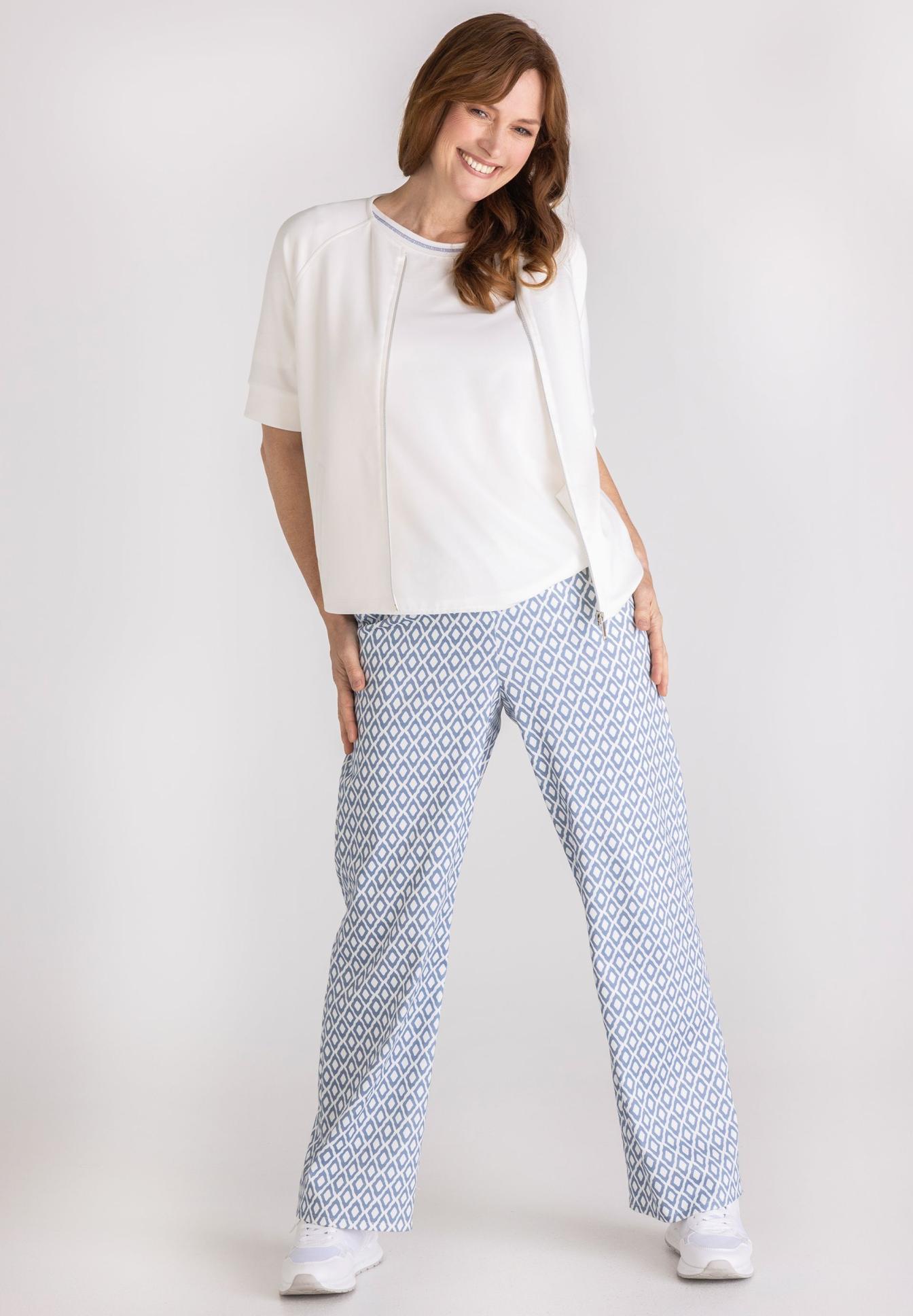 Trousers with all-over print - Product Image 2