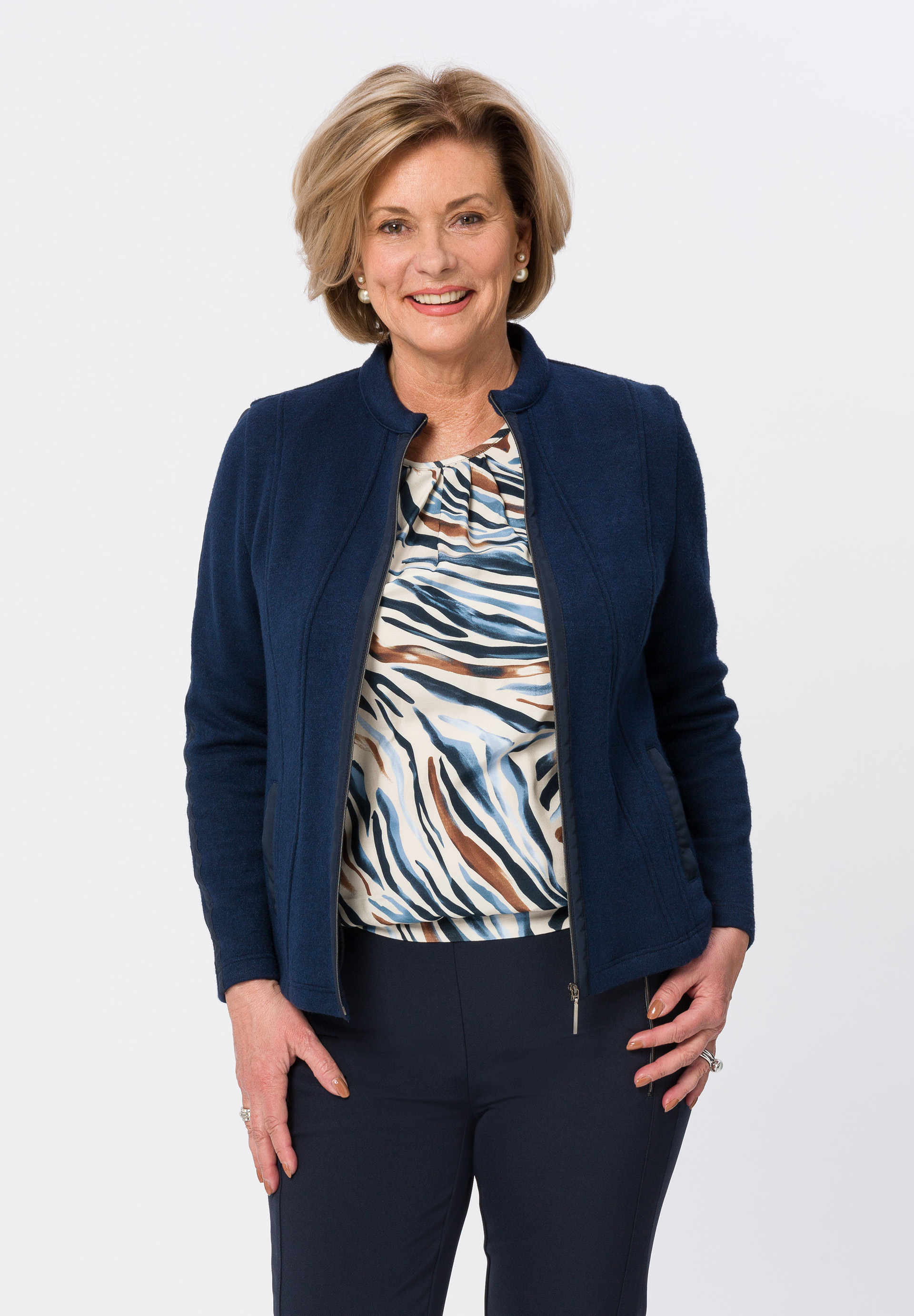 Strickjacke in Strickoptik - Produktbild 1