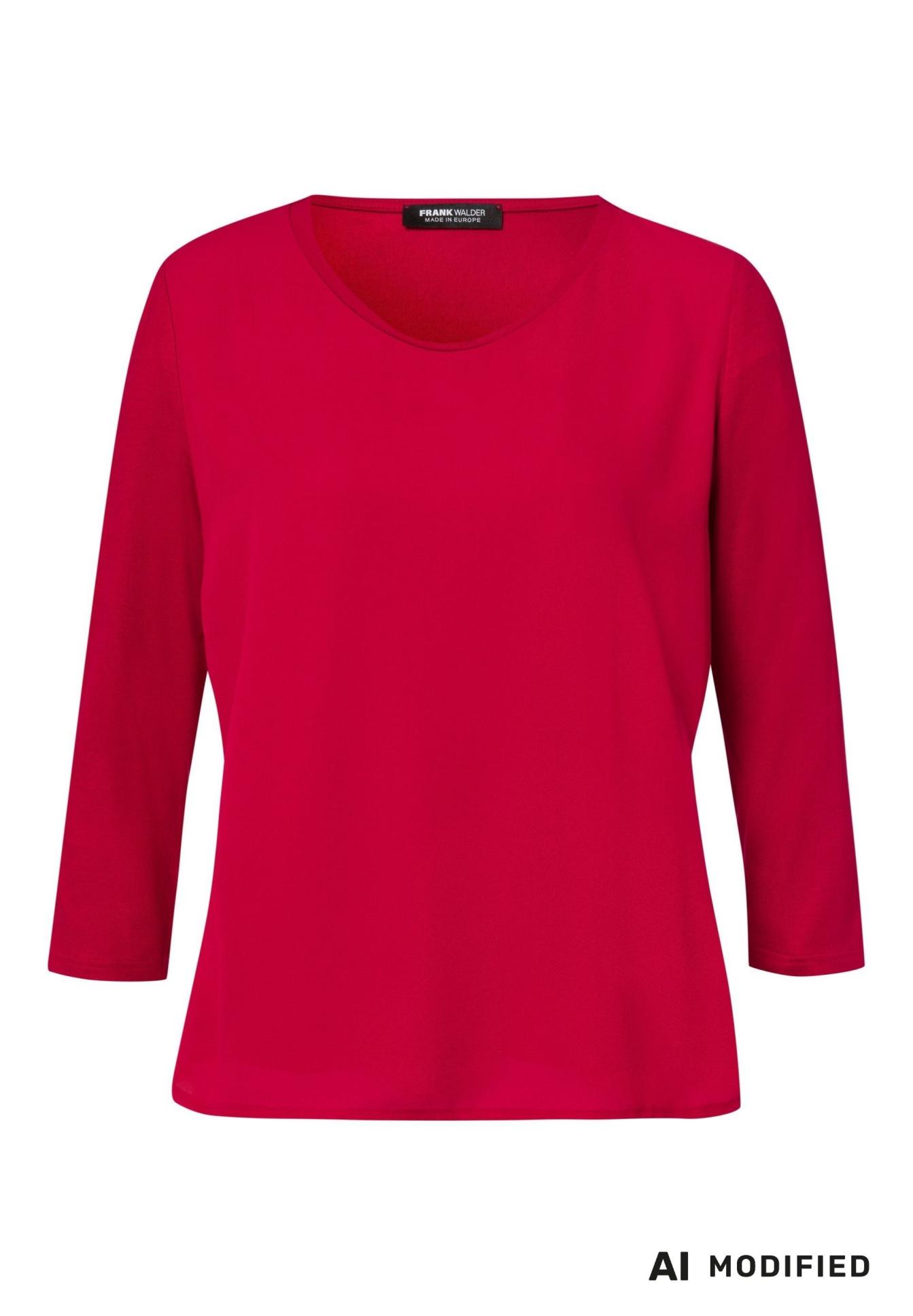 Shirt mit abgerundetem Saum - Produktbild 1