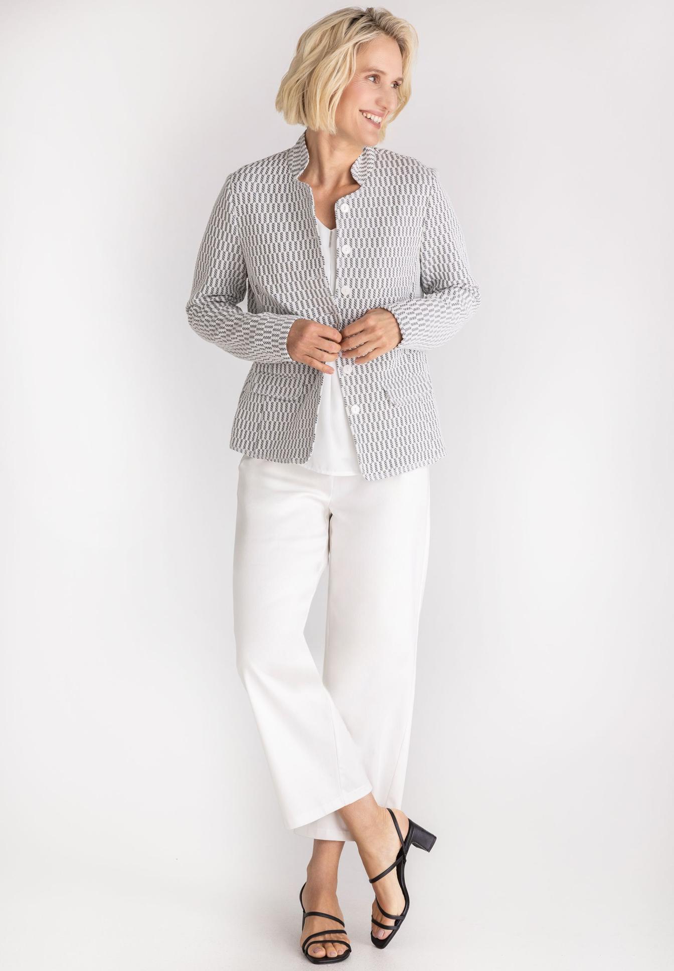 Blazer mit Stehkragen-Detail - Produktbild 2