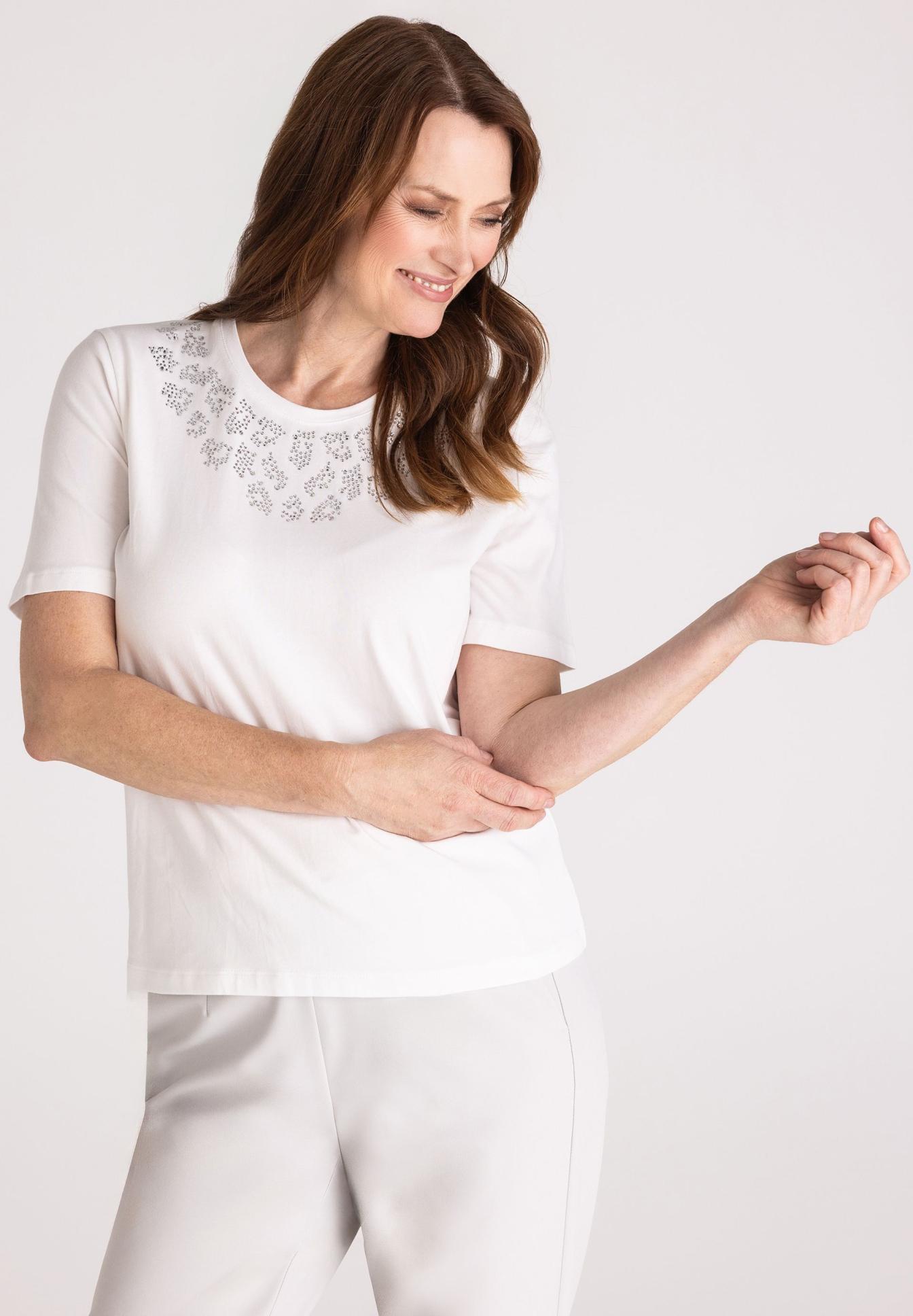 Shirt mit Schmucksteinen - Produktbild 1