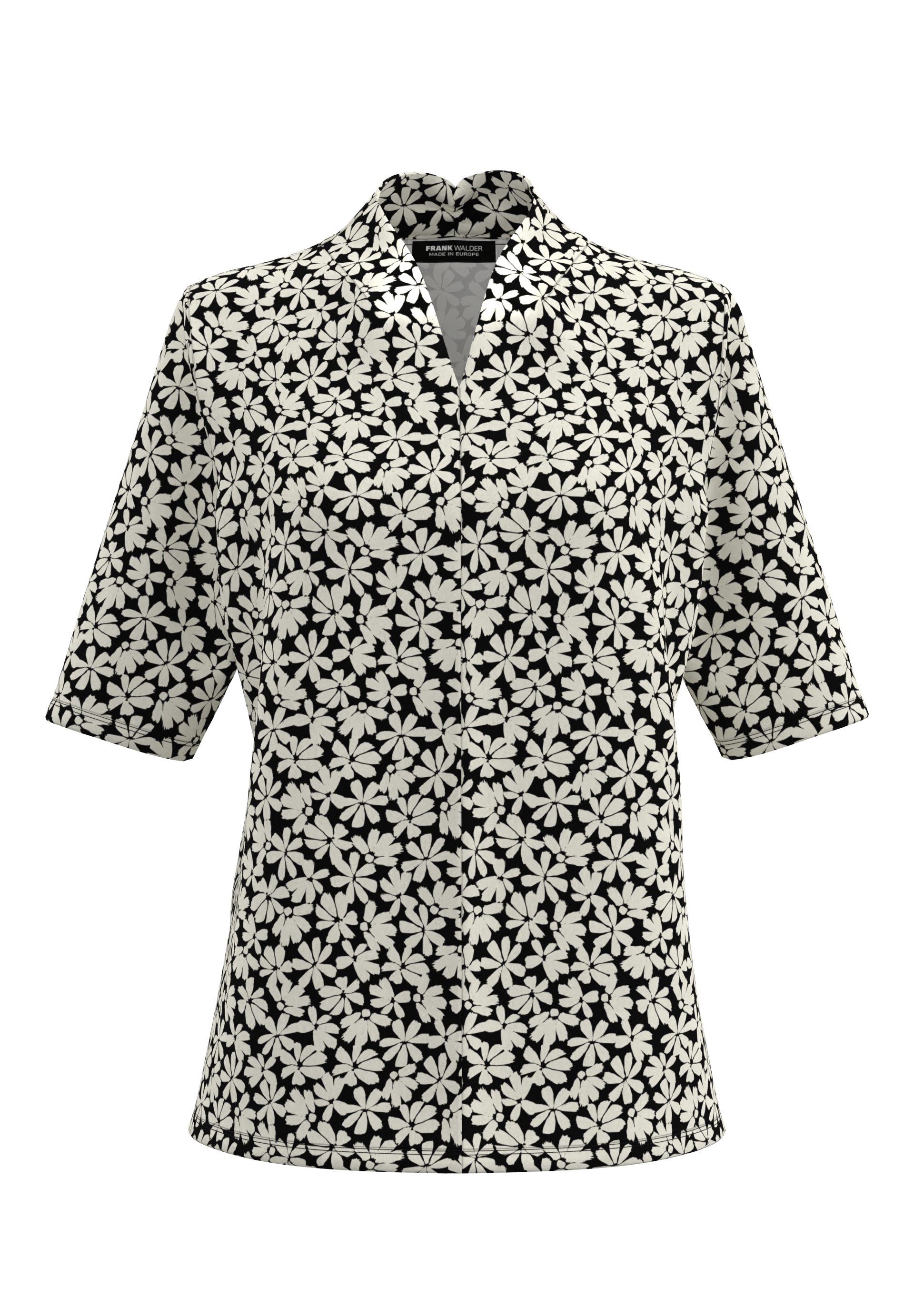 Shirt mit floralem Minimal-Print - Produktbild 1