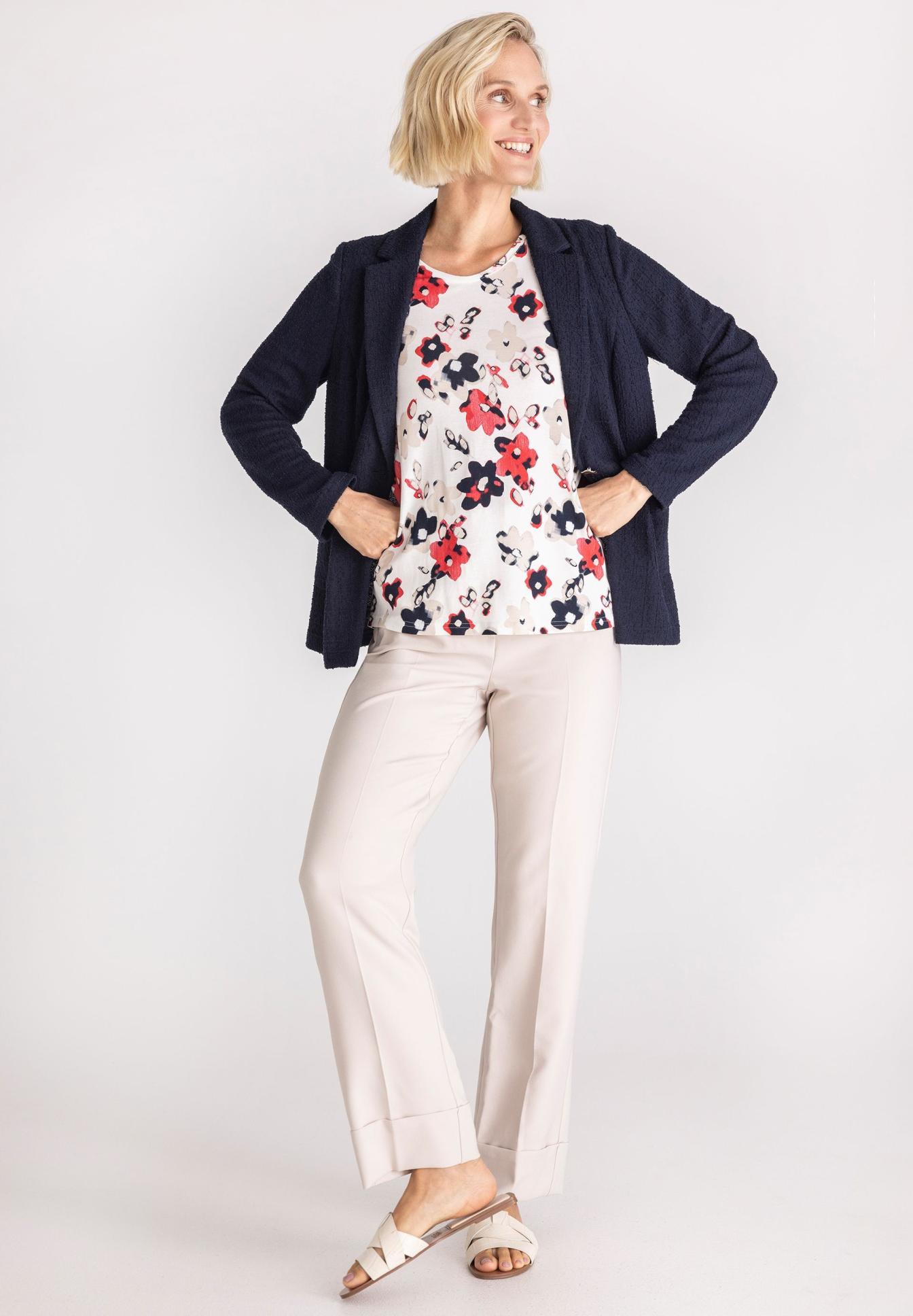 T-Shirt mit V-Ausschnitt - Produktbild 2