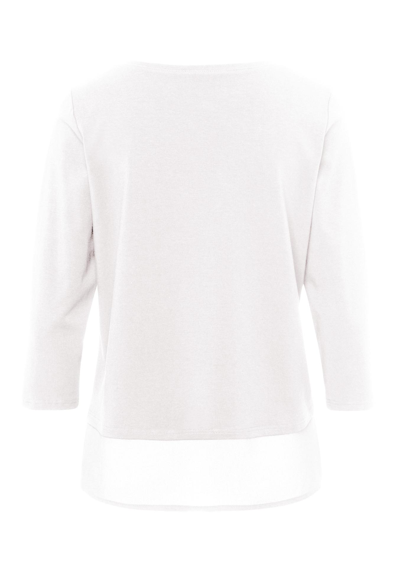 Shirt mit Chiffon-Saum - Produktbild 2