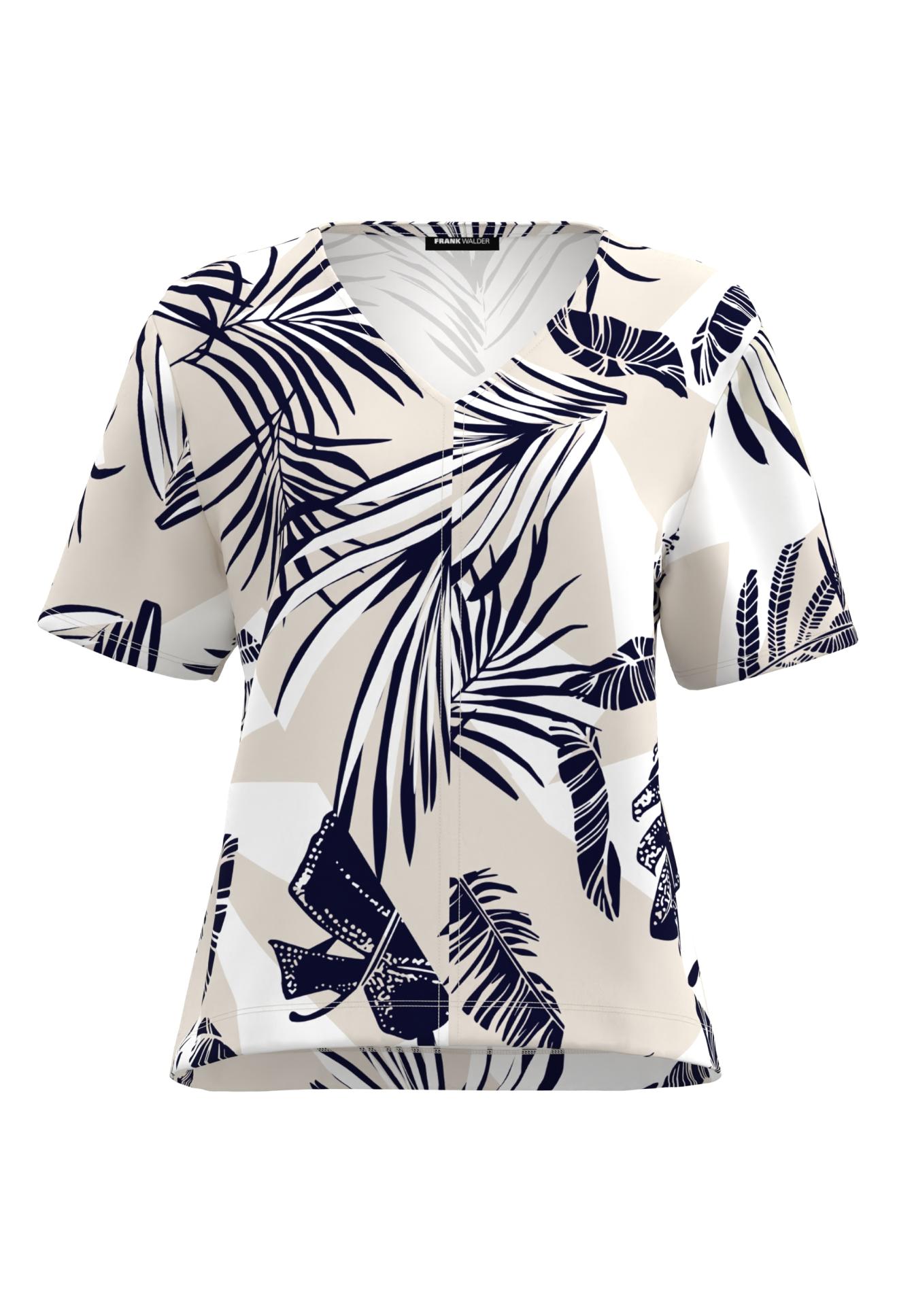 Shirt With leaf print - Product Image 1