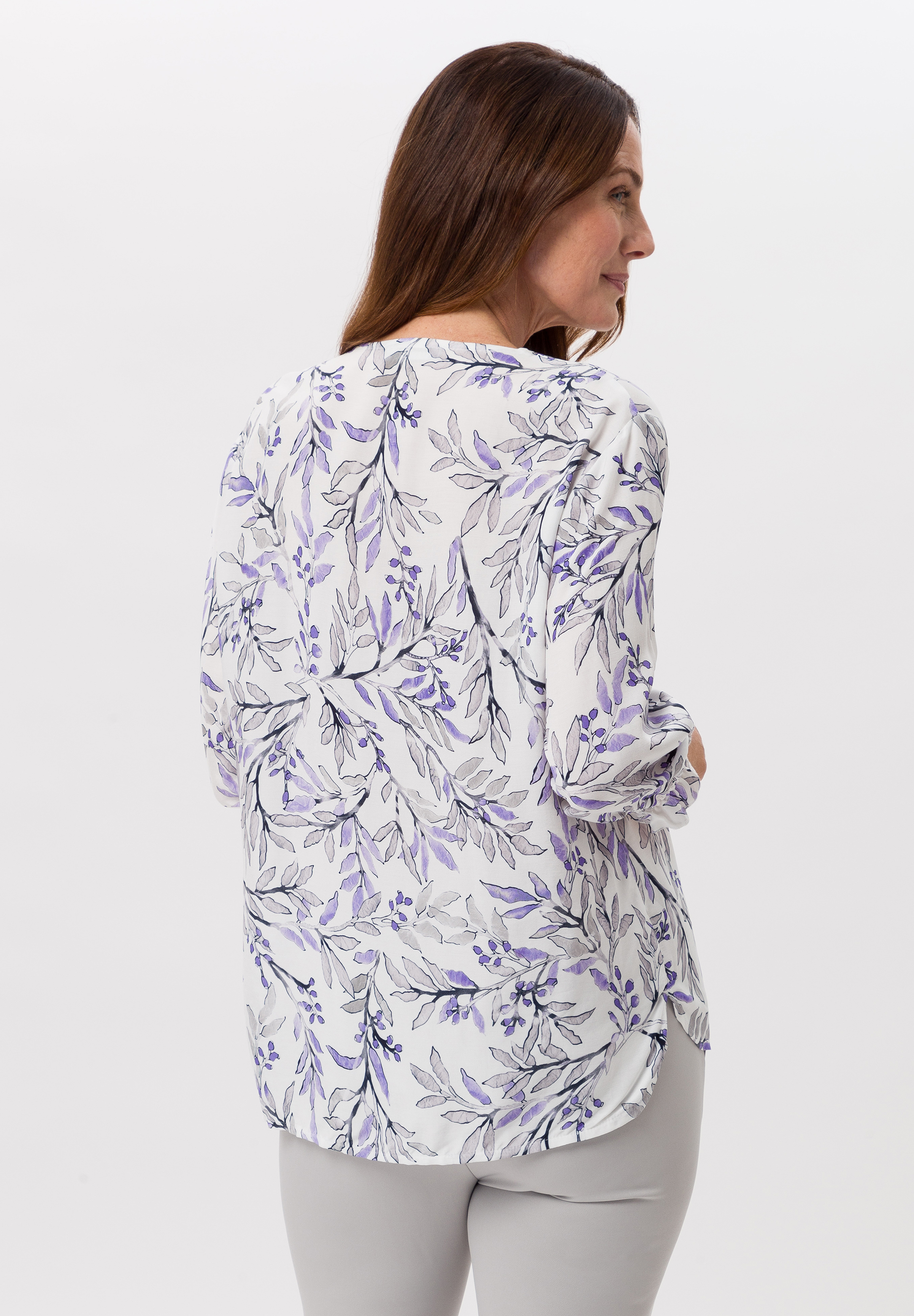 Bluse mit Allover-Print - Bild 2