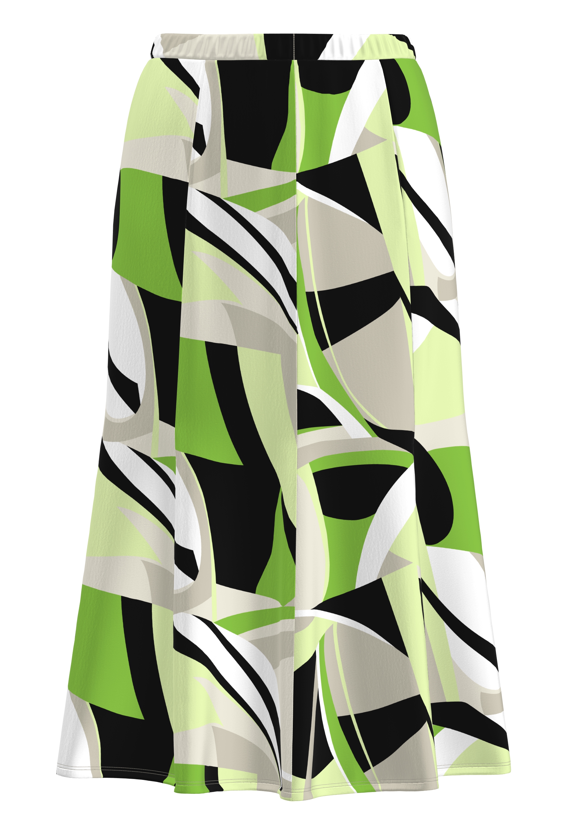 A-line skirt with dynamic pattern - Bild 1 A-line skirt with dynamic pattern - Bild 1
