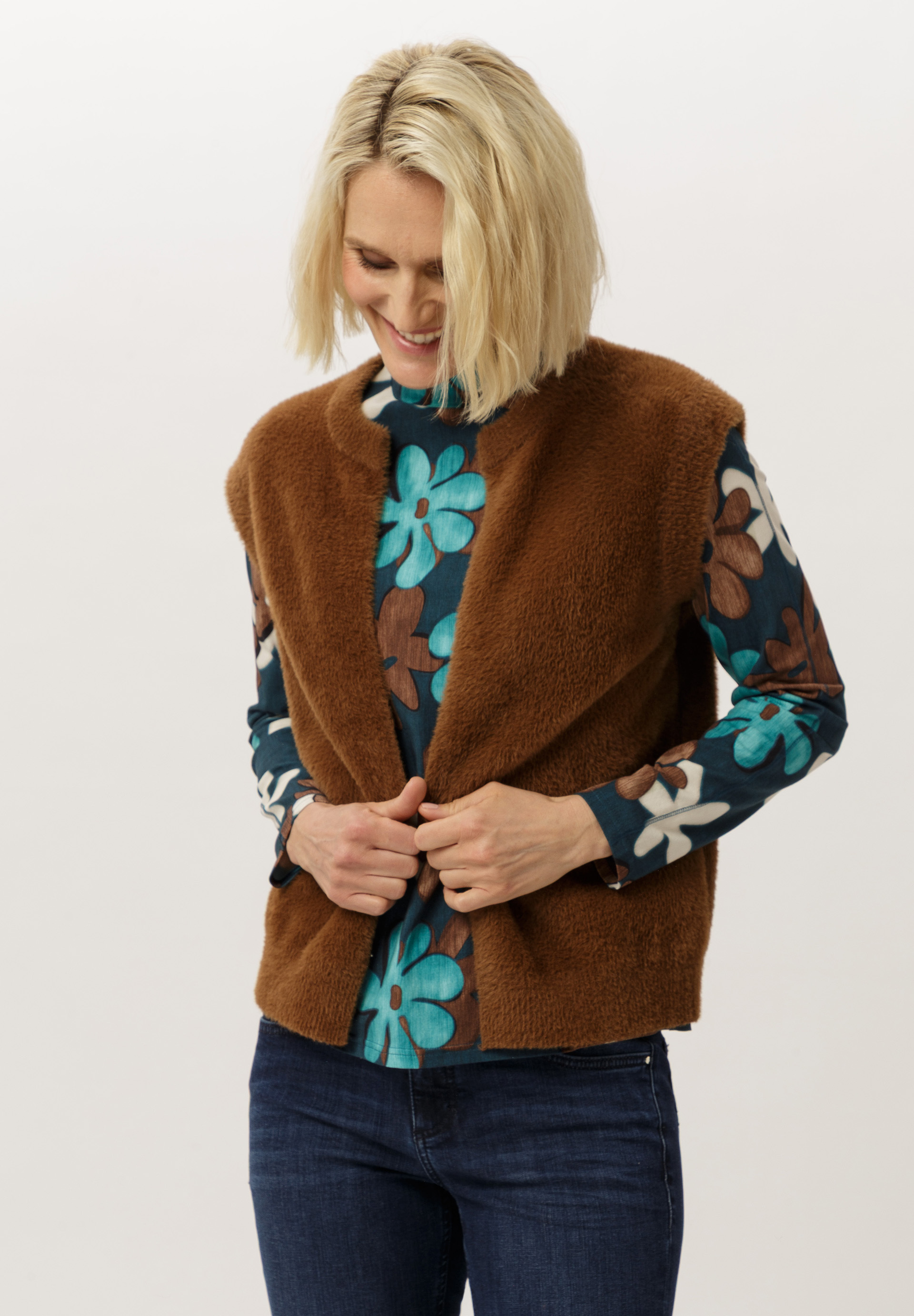 Weste mit offener Silhouette - Produktbild 1