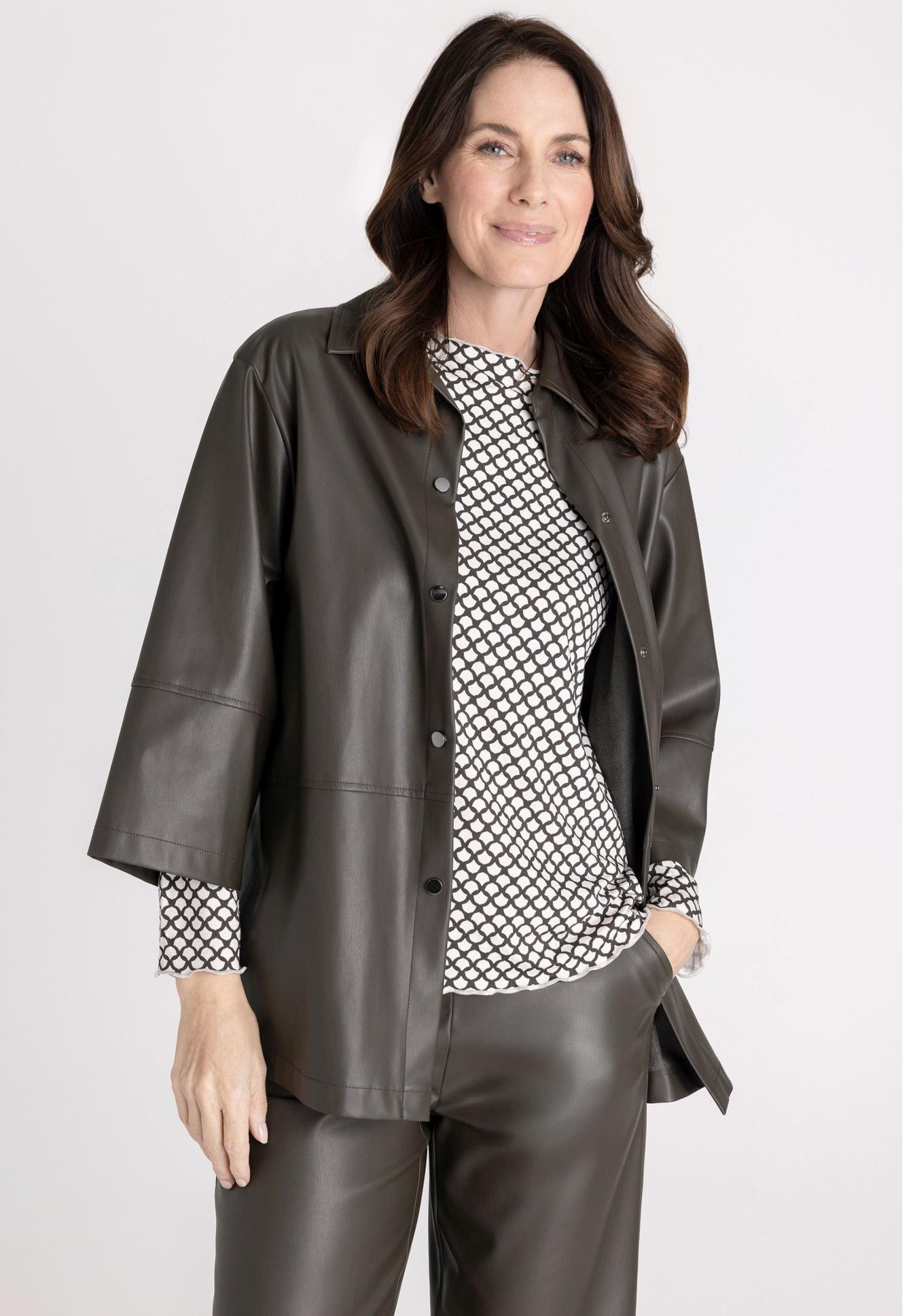 Leichtjacke mit Bindegürtel - Produktbild 1
