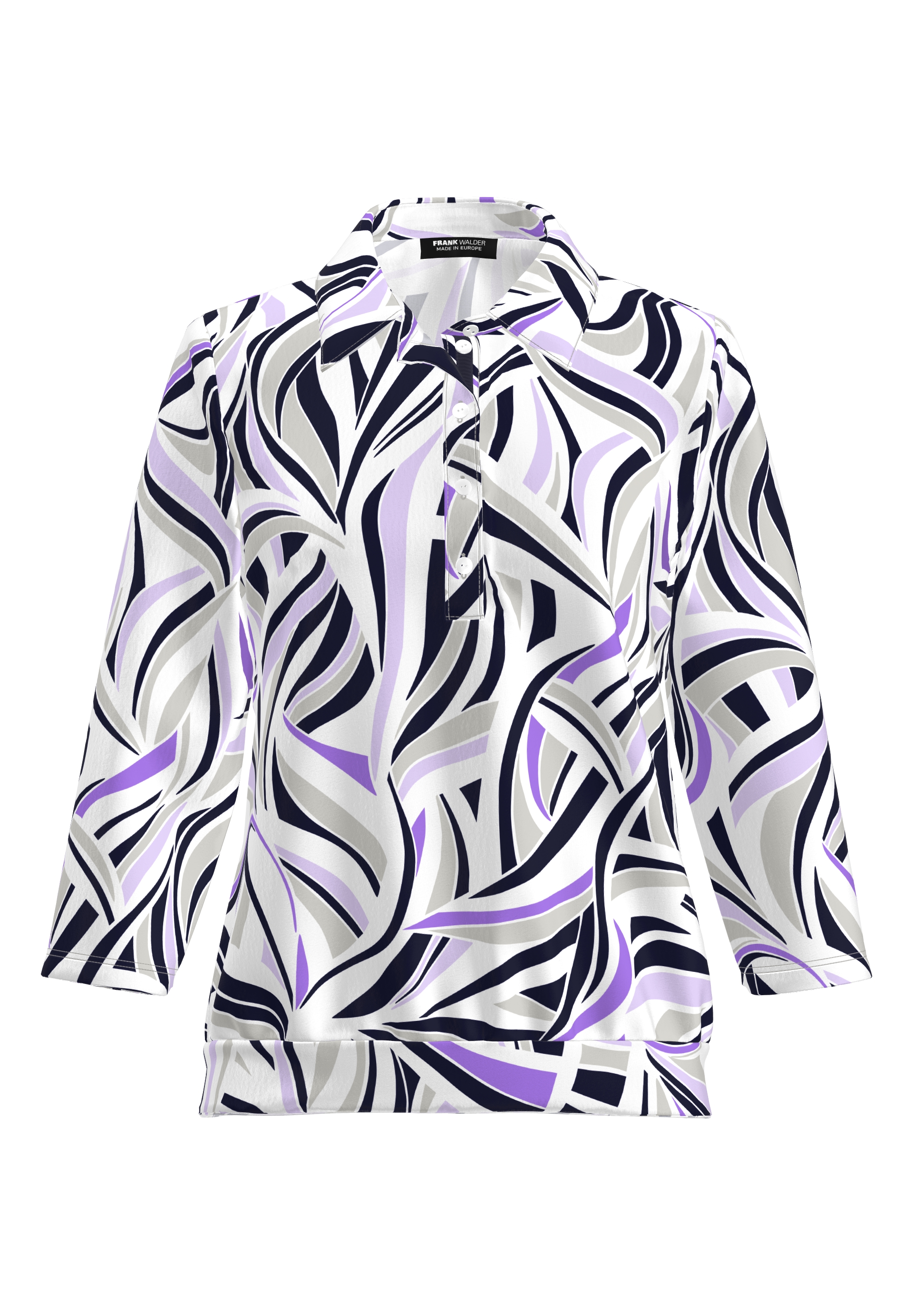 Polo shirt made from Ecovero viscose - Bild 1 Polo shirt made from Ecovero viscose - Bild 1