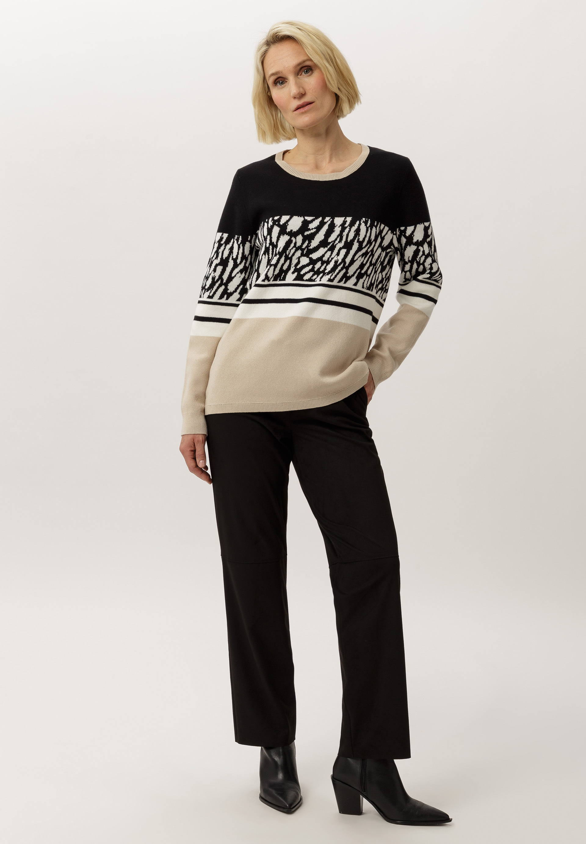 Strickpullover mit Jaquardmuster - Produktbild 2