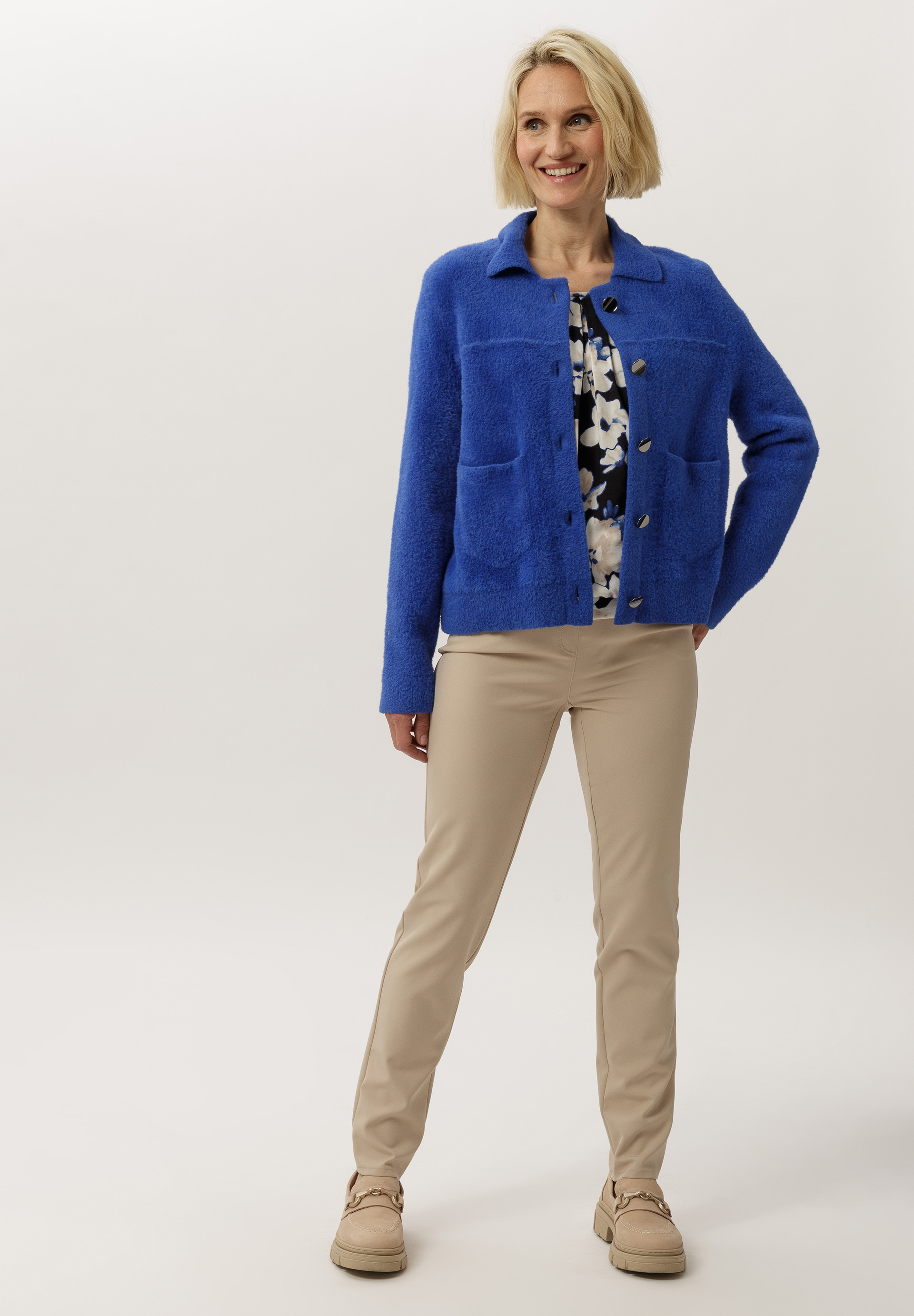 Blusenshirt mit aparter Faltenpartie Blusenshirt mit aparter Faltenpartie - Produktbild 2