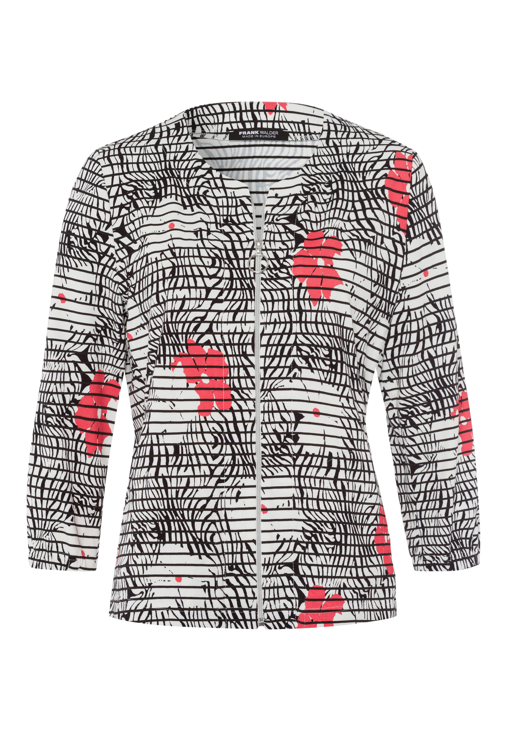 Leichtjacke mit sommerlichem Streifendesign - Produktbild 1