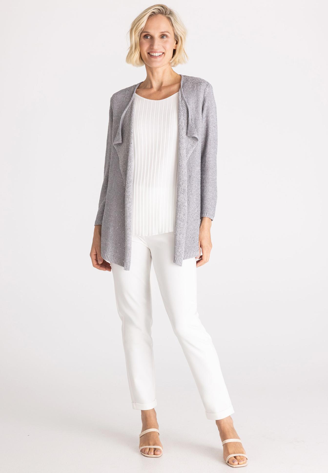 Leichtjacke mit Wasserfallkragen - Produktbild 2