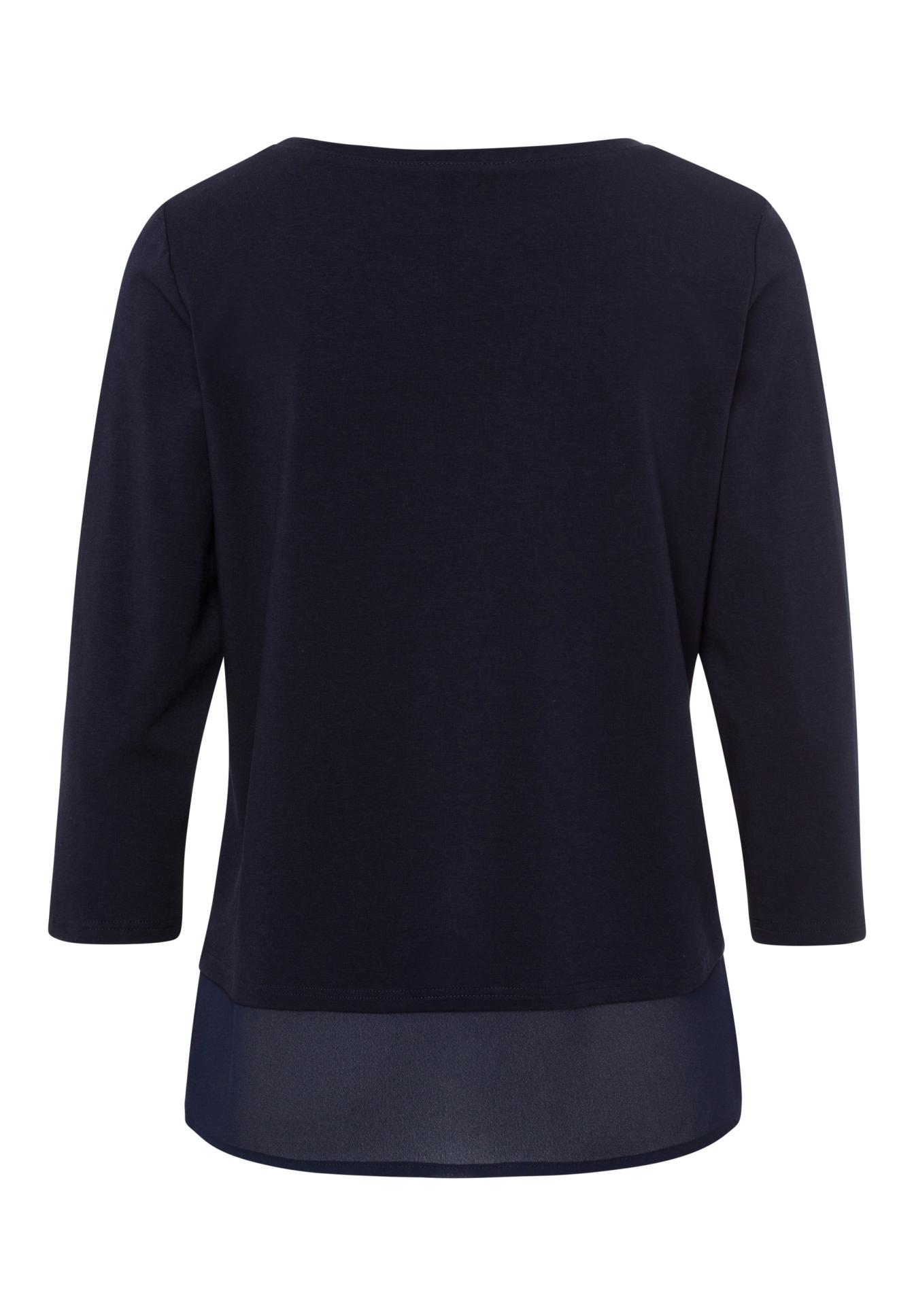 Shirt mit Chiffon-Saum - Product Image 2