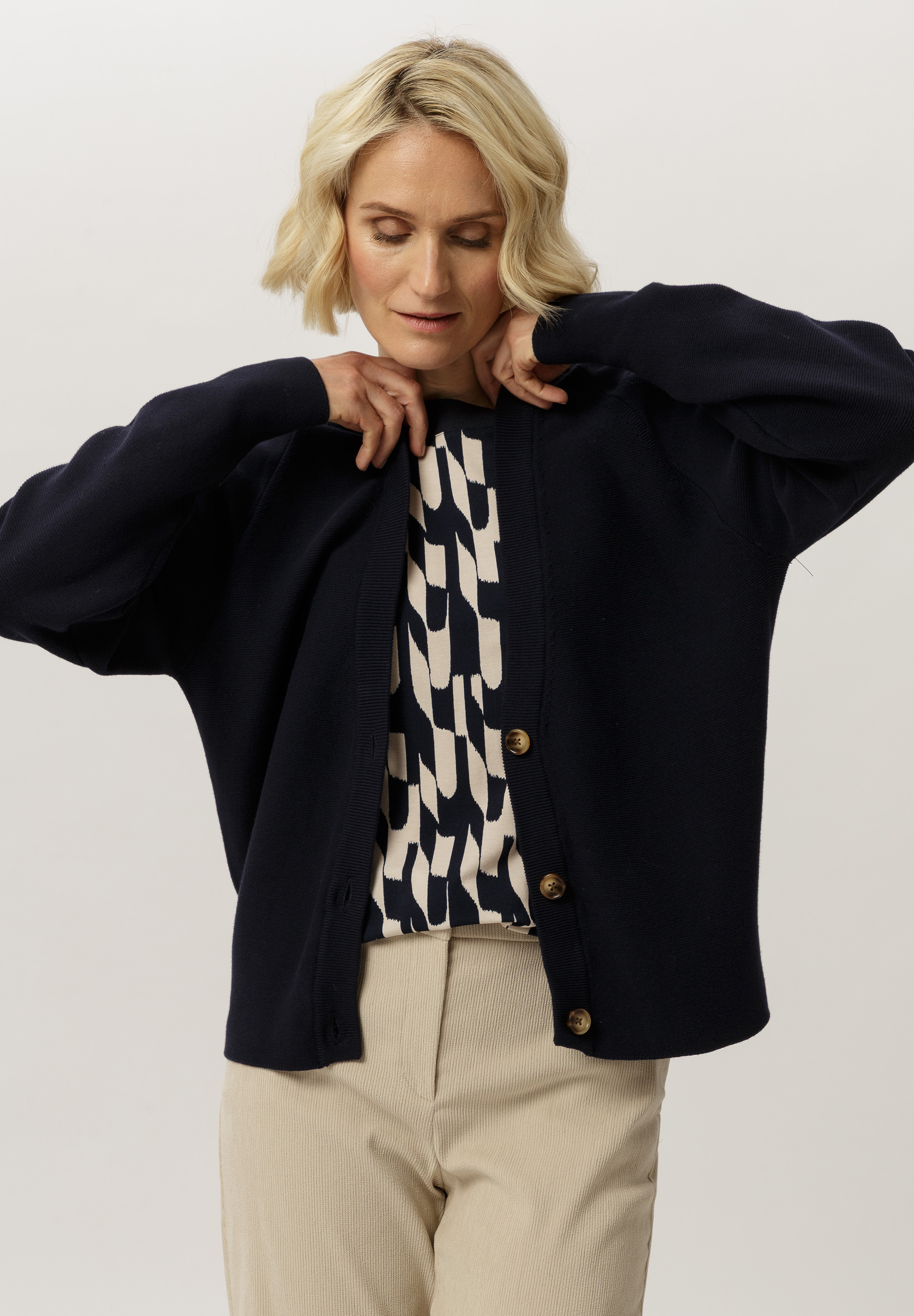Cardigan in weichem Feinstrick - Produktbild 1