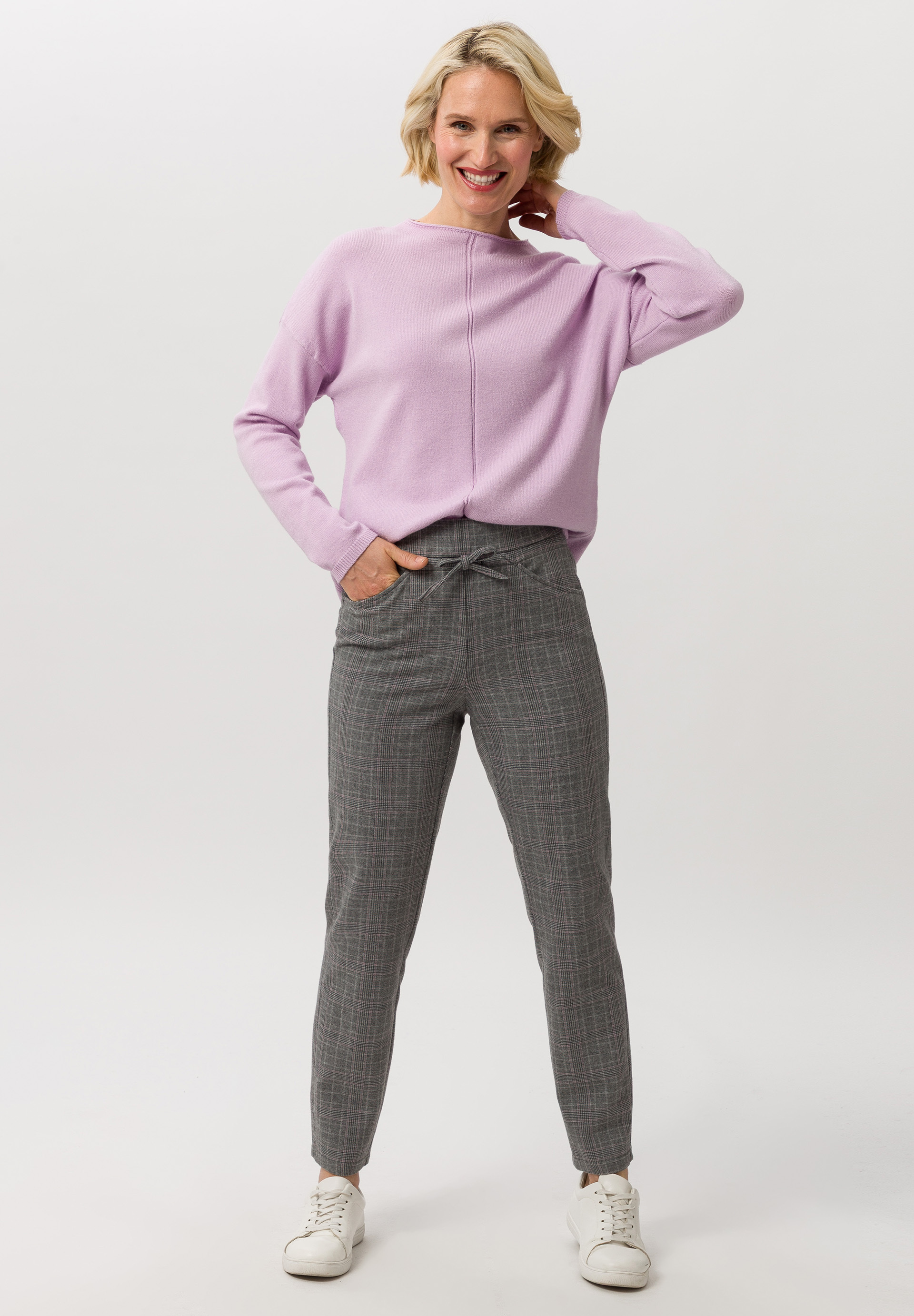 Strickpullover aus softem Feinstrick - Bild 3 Bluse, Hosen, Formelle Kleidung, Anzug, Langarm, Bluse, Hosen, Formelle Kleidung, Anzug, Langarm, Bluse, Hosen, Formelle Kleidung, Anzug, Langarm, Bluse, Hosen, Formelle Kleidung, Anzug, Langarm, Bluse, Hosen, Formelle Kleidung, Anzug, Langarm