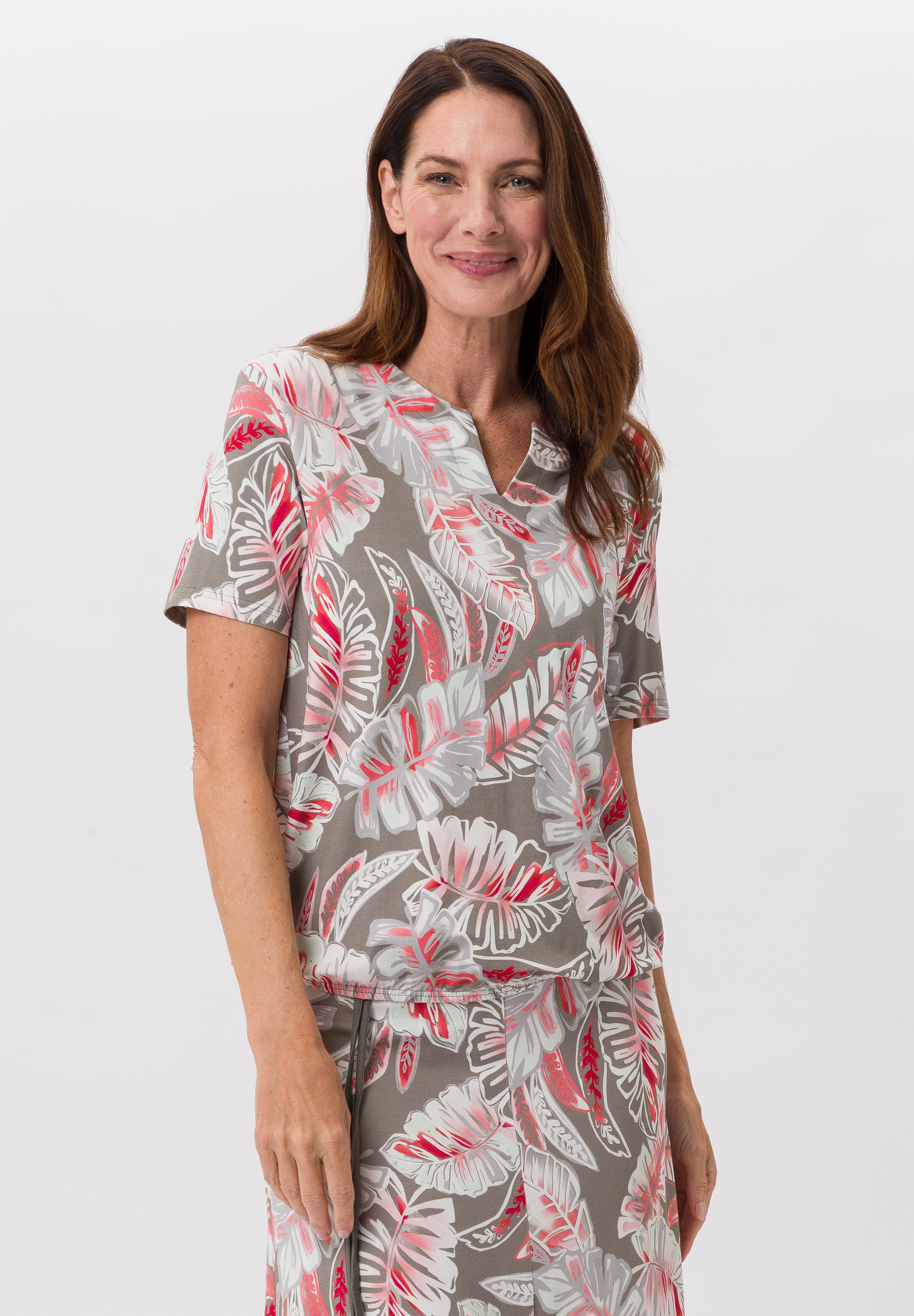 T-Shirt aus Ecovero Viskose