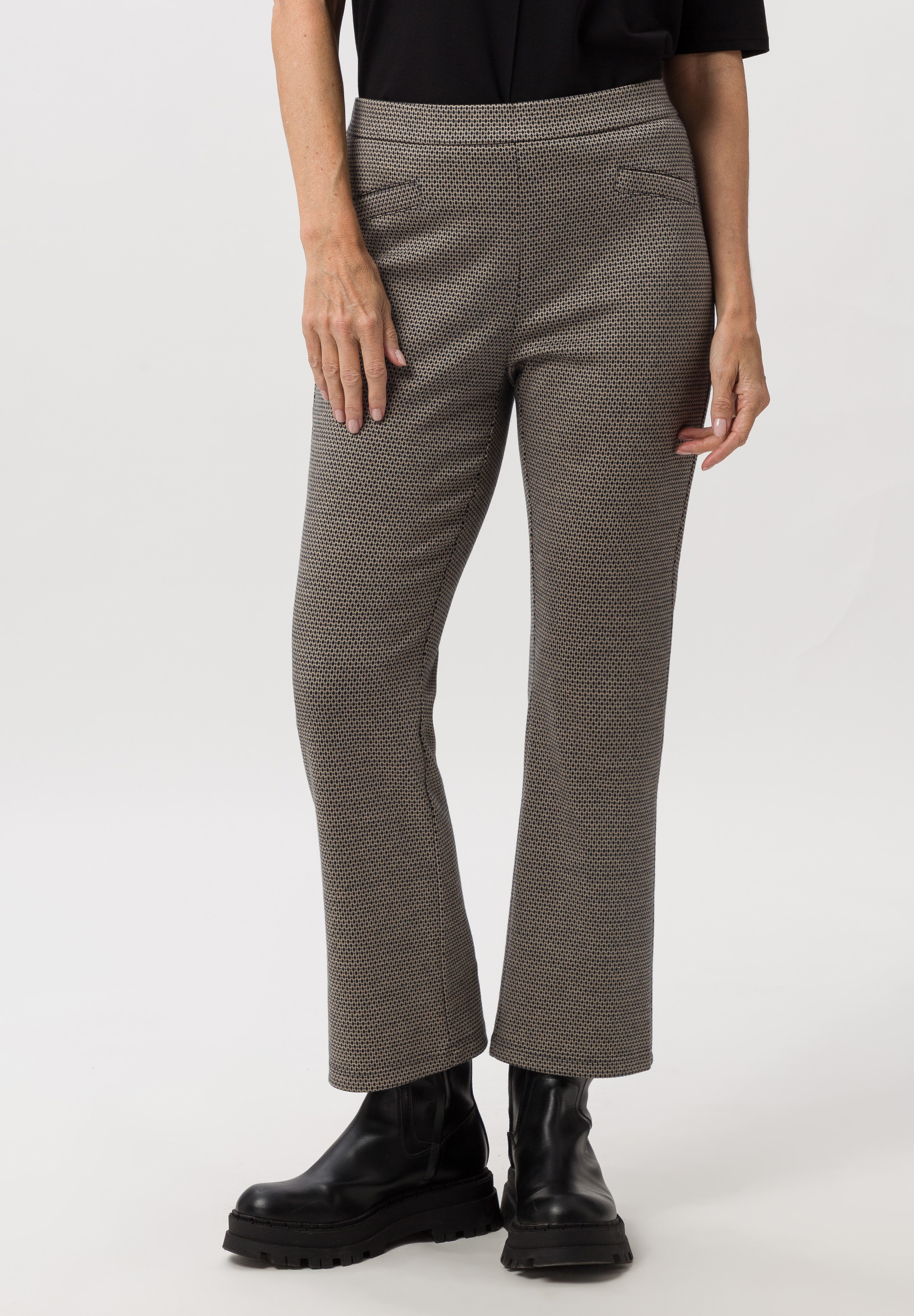 Hose MIA aus modischem Mix-Fancy-Jersey - Bild 1 Hose MIA aus modischem Mix-Fancy-Jersey - Bild 1