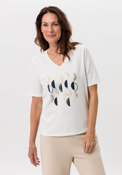 Shirt met motiefprint
