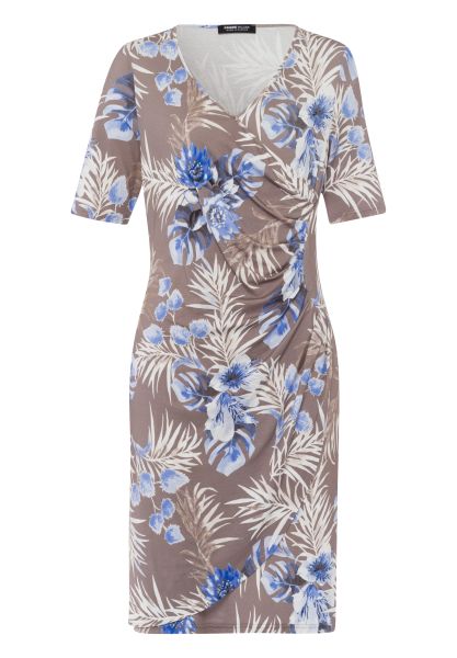 Jerseykleid mit zauberhaftem Print