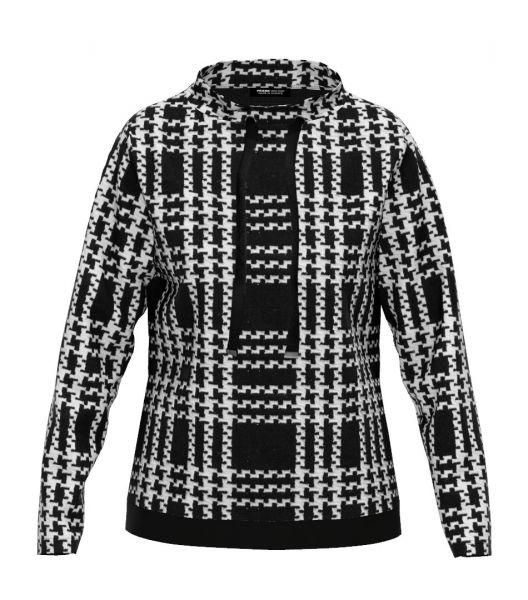 Pullover im Fancy-Karo-Dessin