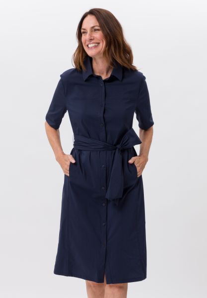 Hemdblusenkleid mit Knopfleiste