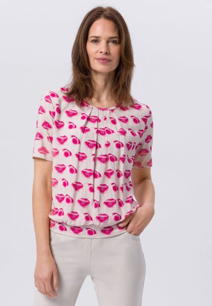 Shirt mit Faltendetail