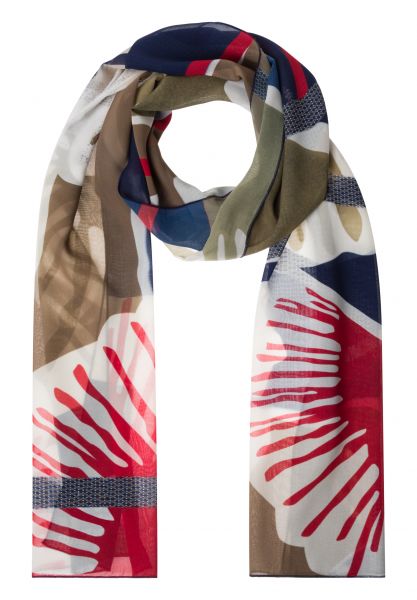 Tuch mit herbstlichem Print