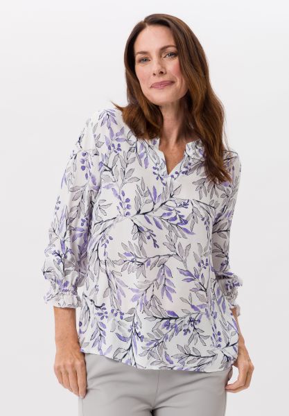 Bluse mit Allover-Print