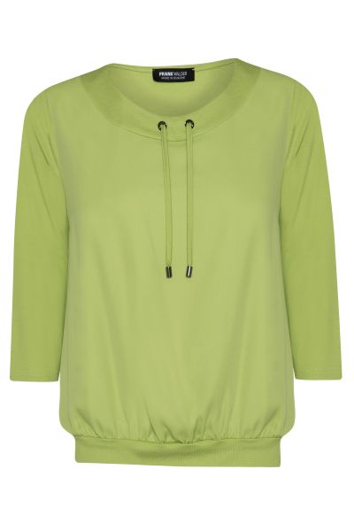 Shirt mit geschopptem Saum