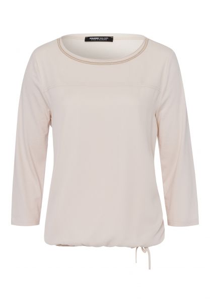 Blusenshirt mit filigranem Dekoband
