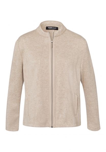 Strickjacke in Strickoptik
