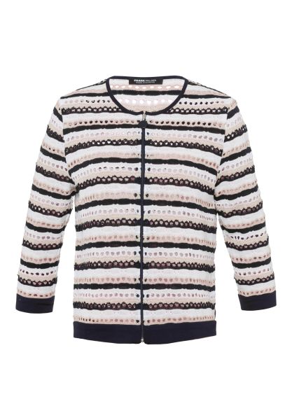 Vest met prachtig ajourpatroon