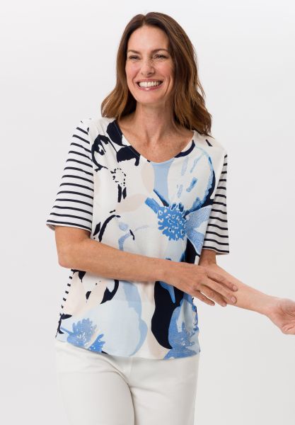 Shirt mit floralem Print