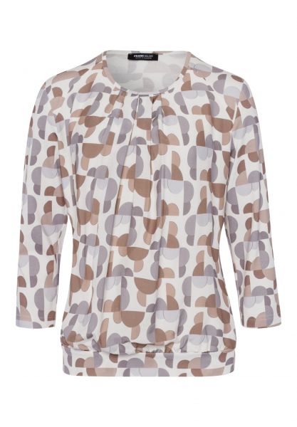 Blusenshirt mit kleiner Passe