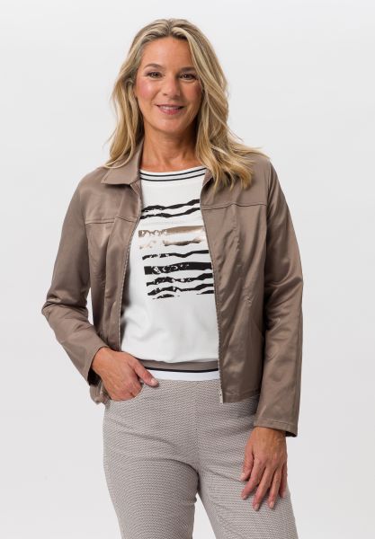 Jacke mit softem edlen Touch