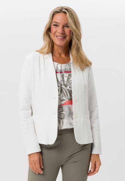 Blazer in strukturierter Optik