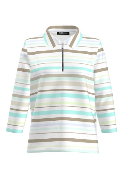 Poloshirt mit Zip
